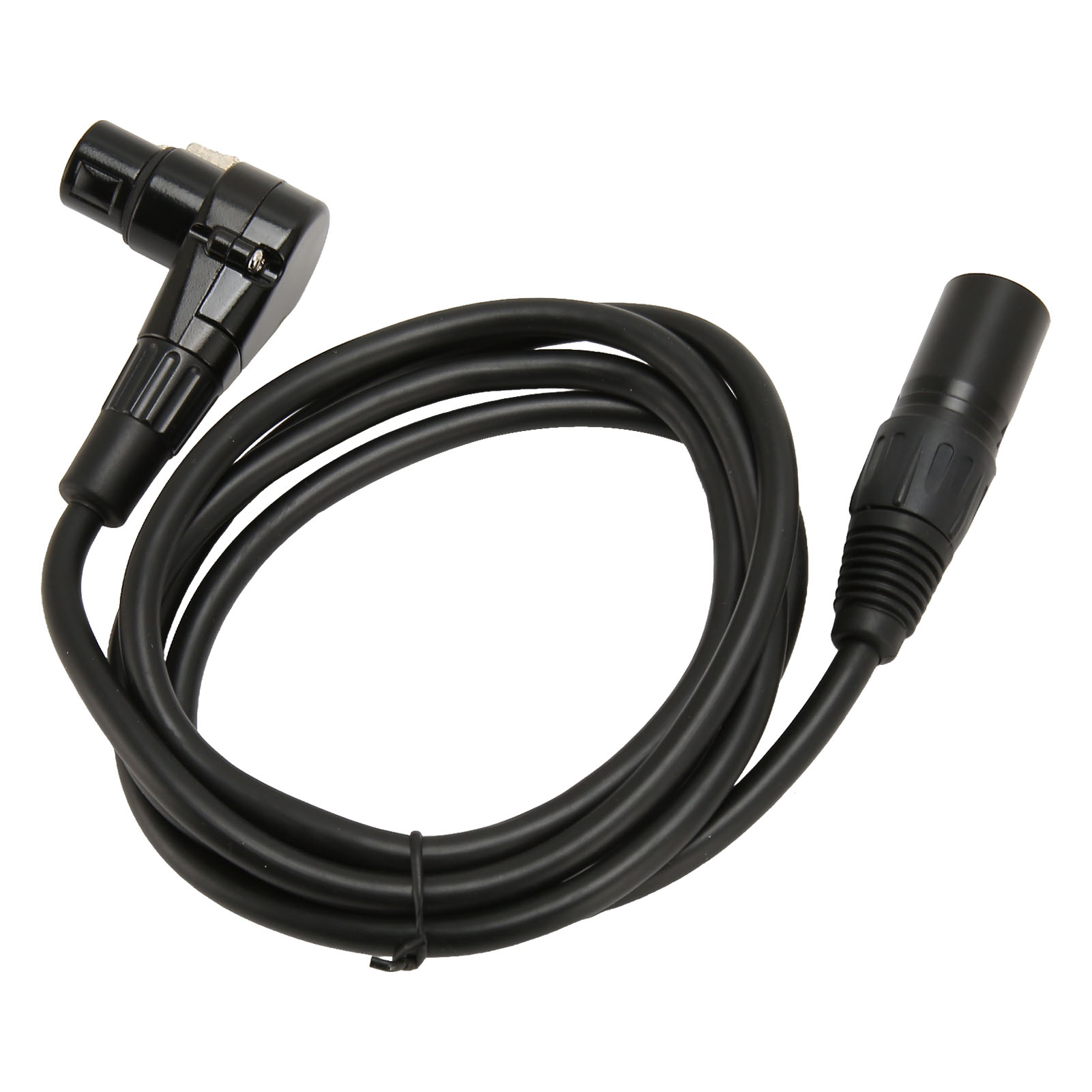 90° Rechtwinkliges Xlr-mikrofonkabel (stecker Auf Buchse), 3-polig, Versilberter Ofc-leiter, Symmetrisches Xlr-kabel, 1,5 M (4,9 Ft).