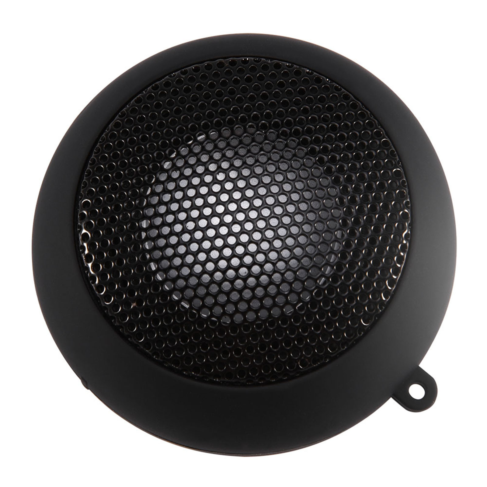 Mini-reiselautsprecher Mit 3,5-mm-anschluss Und Eingebautem Akku Für Mobiltelefon, Mp3-player Und Pc (schwarz)