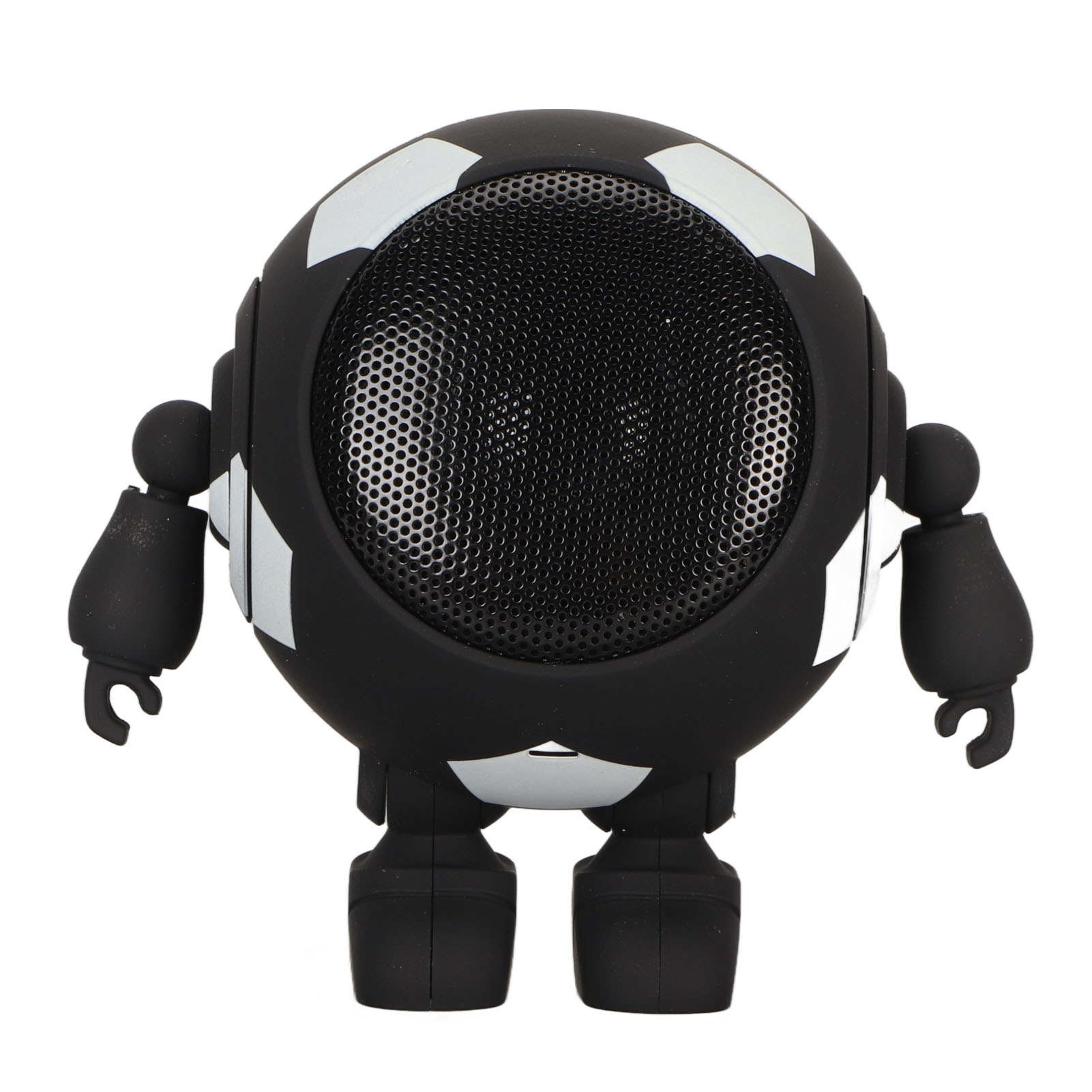 Tragbarer Und Kompakter Kabelloser Stereo-bluetooth-lautsprecher, Ideal Für Hauspartys (schwarz).