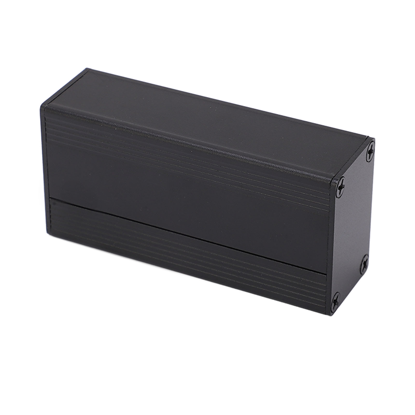 Gehäuse Aus Aluminiumlegierung, Sandgestrahlt Schwarz, Für 1,25 Bis 1,5 Mm Dicke Leiterplatten.