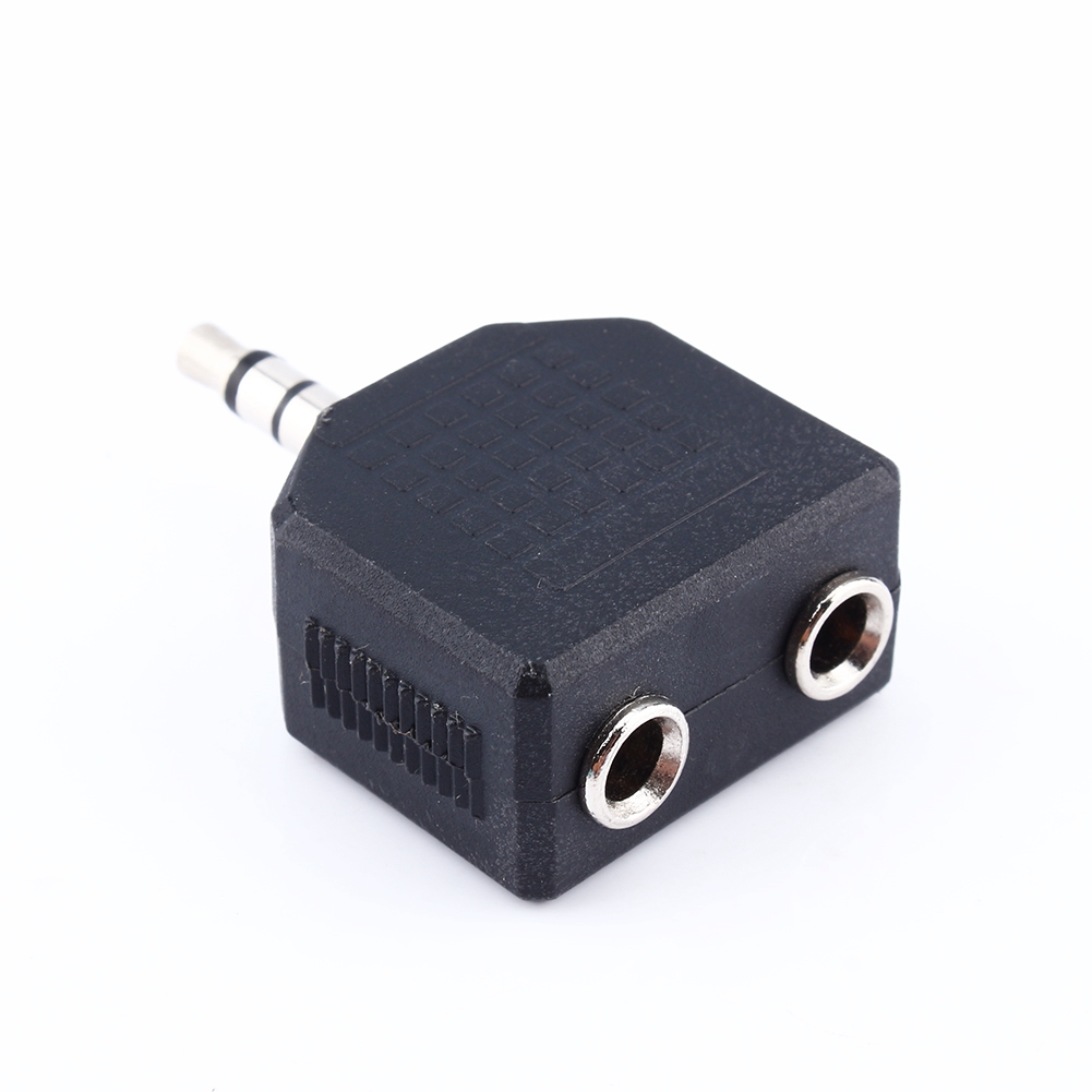 Neuer Doppel-splitter-adapter Für Kopfhörer (3,5-mm-audiobuchse, 1 Auf 2 Ohrhörer).