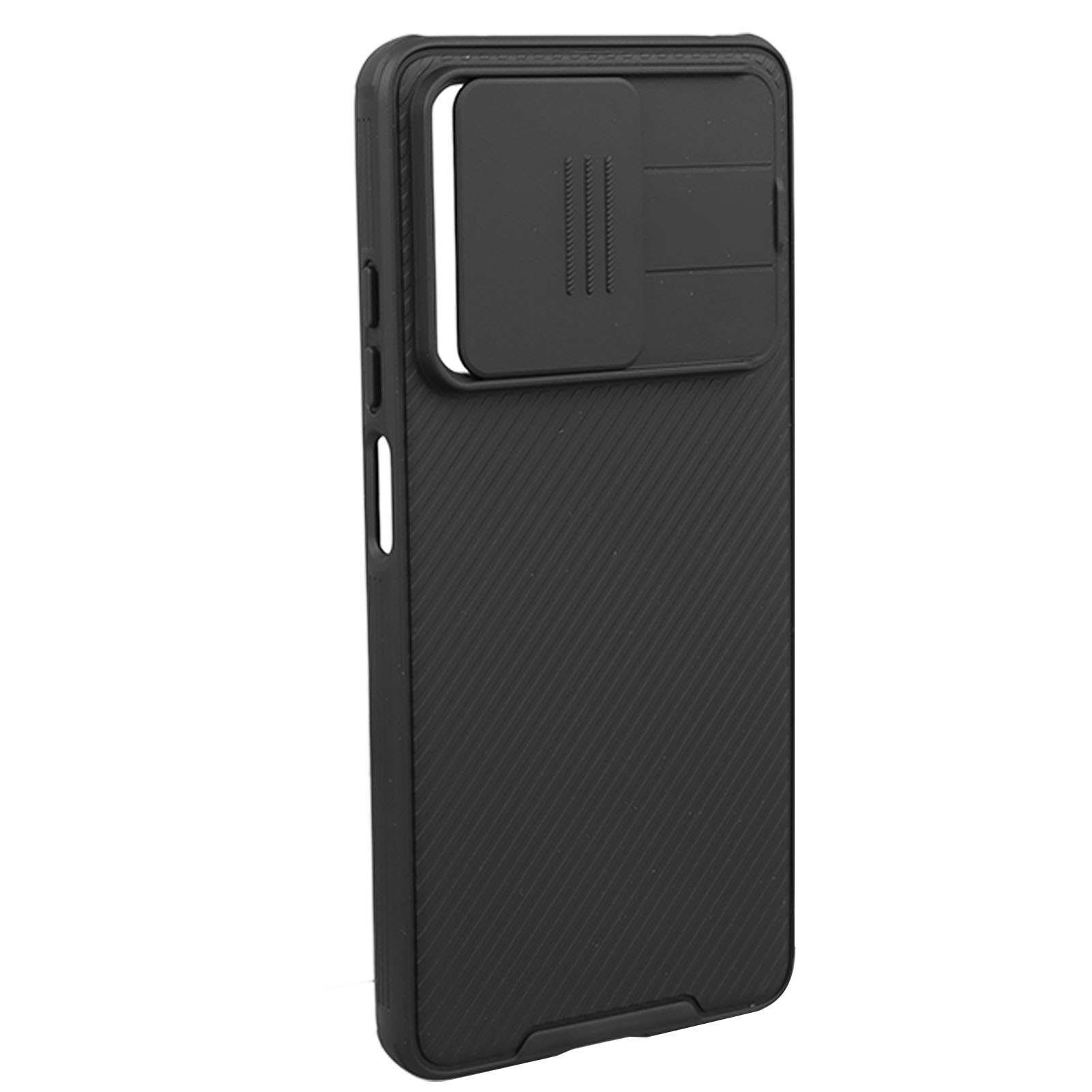 Schutzhülle Für Redmi Note 12 Pro 5g Aus Tpu Und Pc, Mit Verschiebbarer Objektivabdeckung Für Die Kamera, Stoßfester Schutz, Ideal Für Reisen Und Den Täglichen Gebrauch (schwarz).