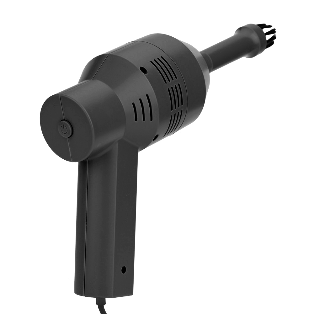 Mini-tragbarer Usb-tastaturstaubsauger Für Laptops Und Desktop-computer (schwarz)