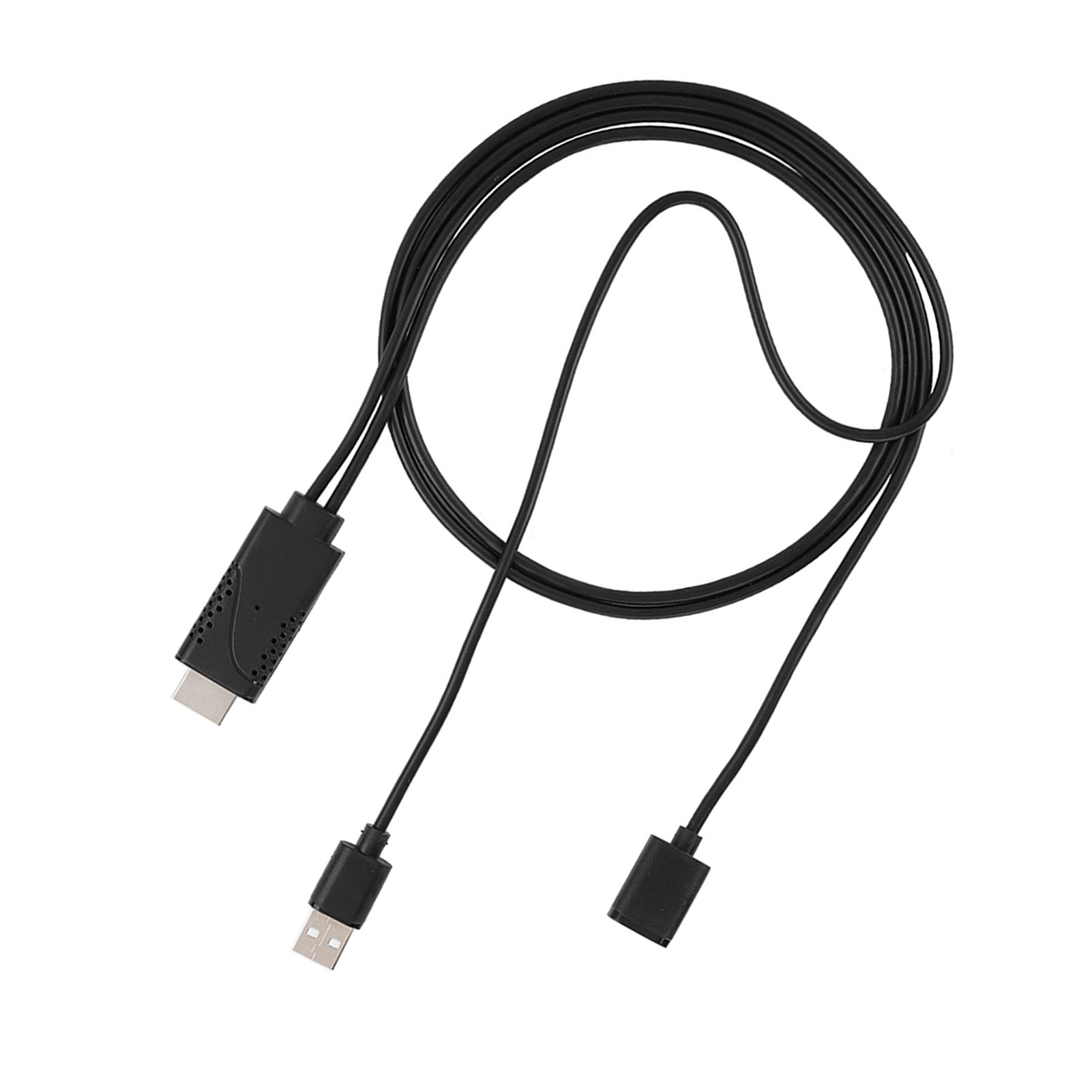 2-in-1 Usb-buchse Auf Hdmi-stecker 1080p Adapterkabel Für Iphone Und Android