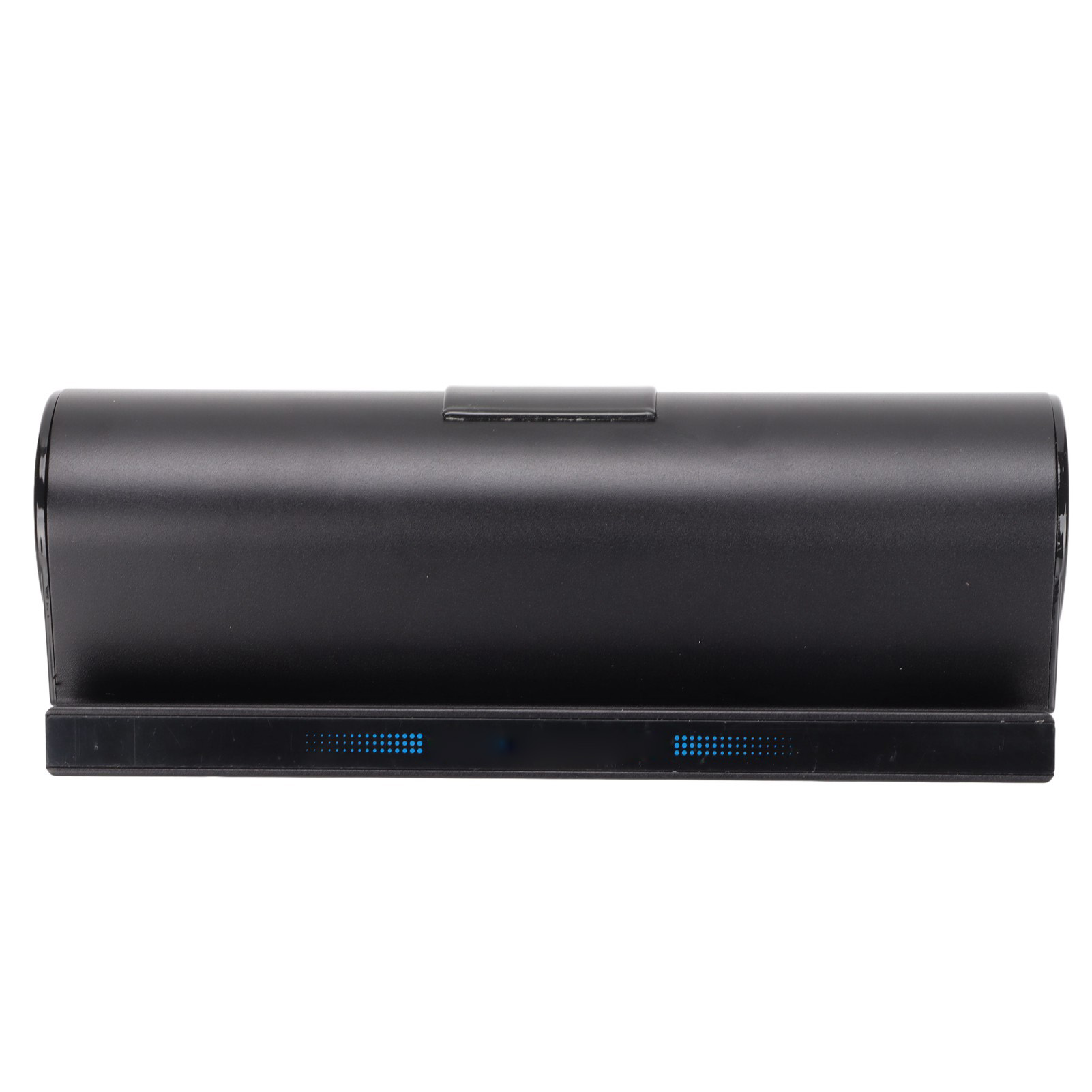 Tragbarer, Kabelloser, Wiederaufladbarer Bluetooth-stereo-lautsprecher Mit Zwei Lautsprechern Und Halterung Für Handy Und Tablet (schwarz)