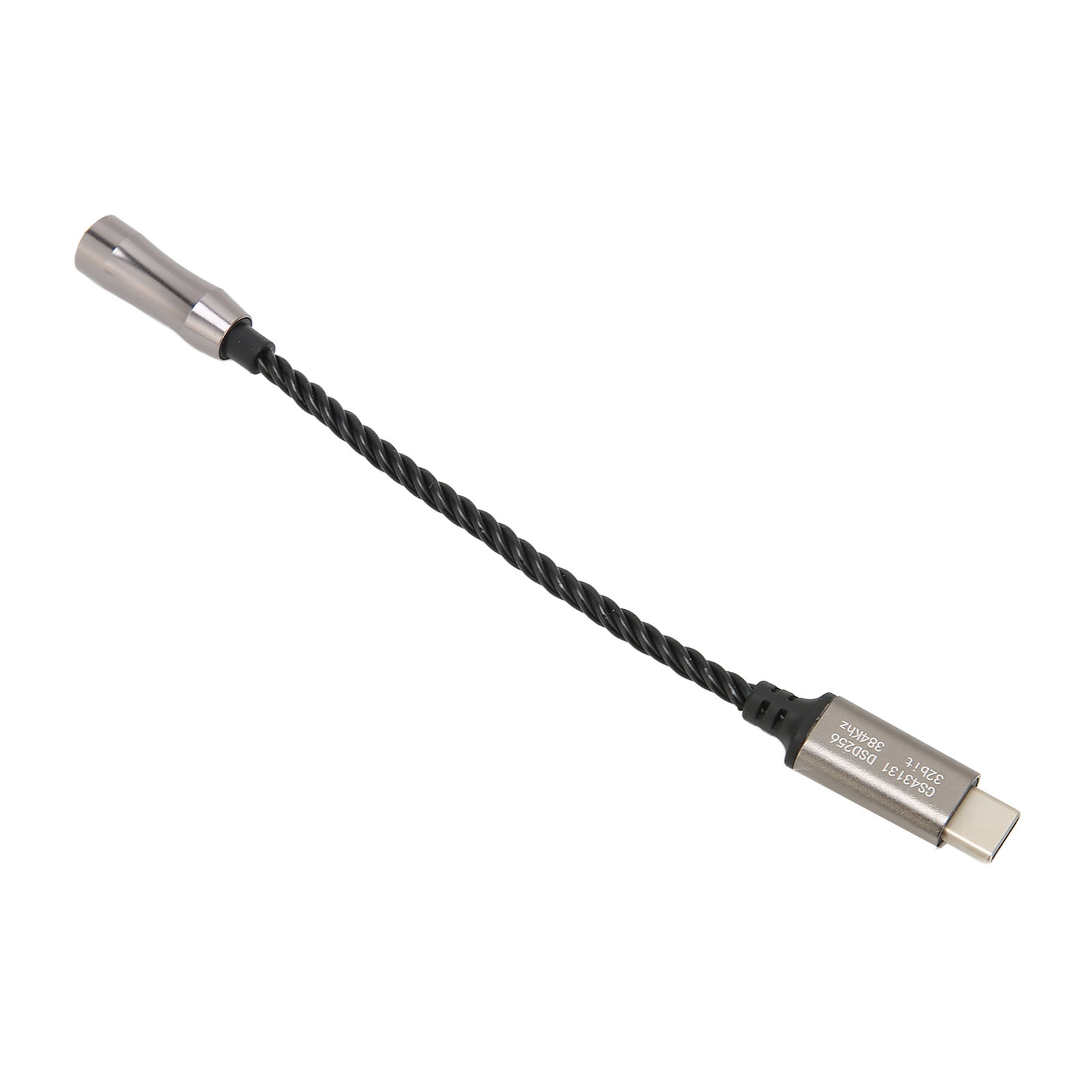 Usb-c-auf-3,5-mm-klinkenstecker-kopfhörerverstärker, 15 Cm (5,9 Zoll), 120 Db, Für Pc Und Android (schwarz)