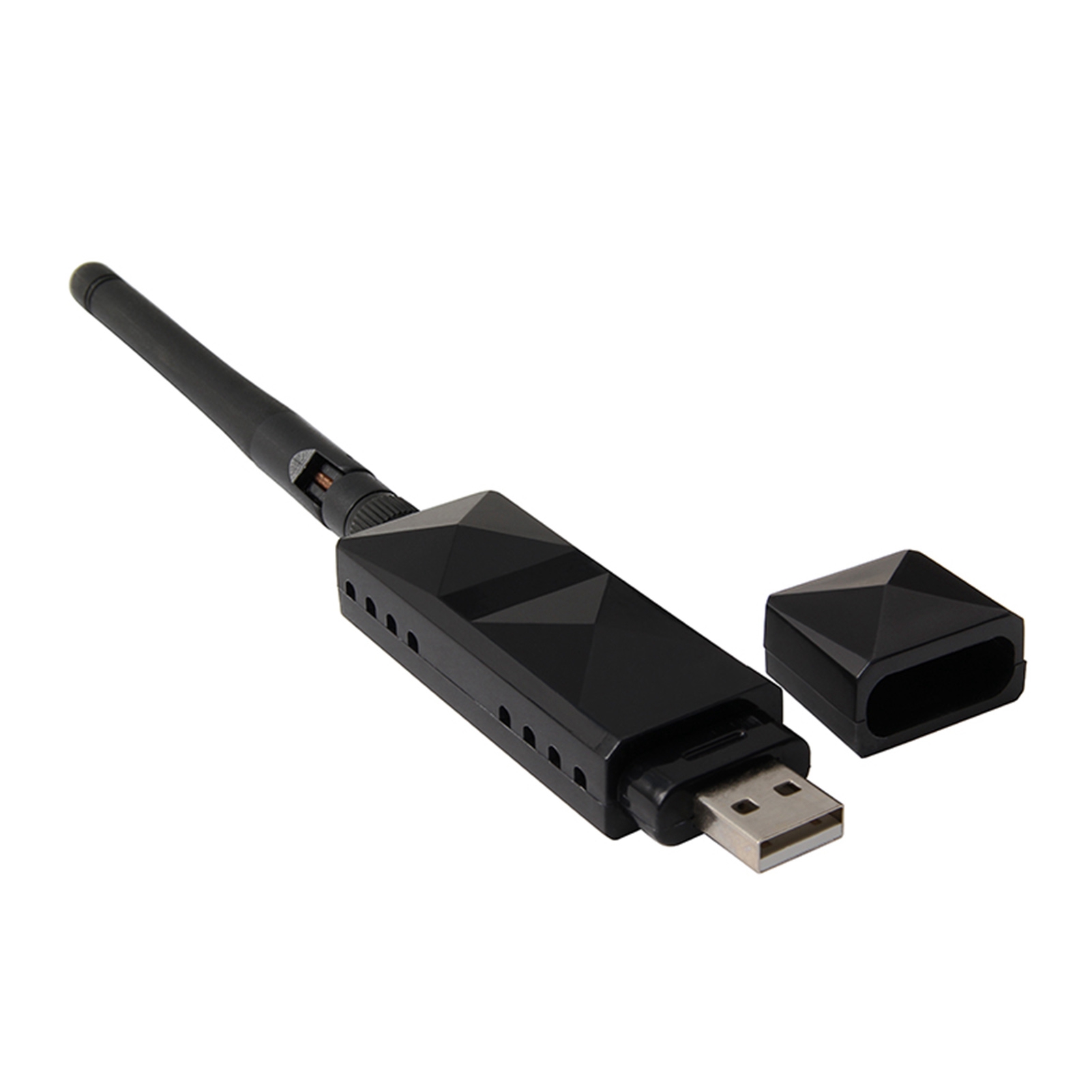 Netcard Ar9271 Drahtloser Usb-wlan-adapter Mit Abnehmbarer 2-dbi-antenne Für Fernseher Und Computer
