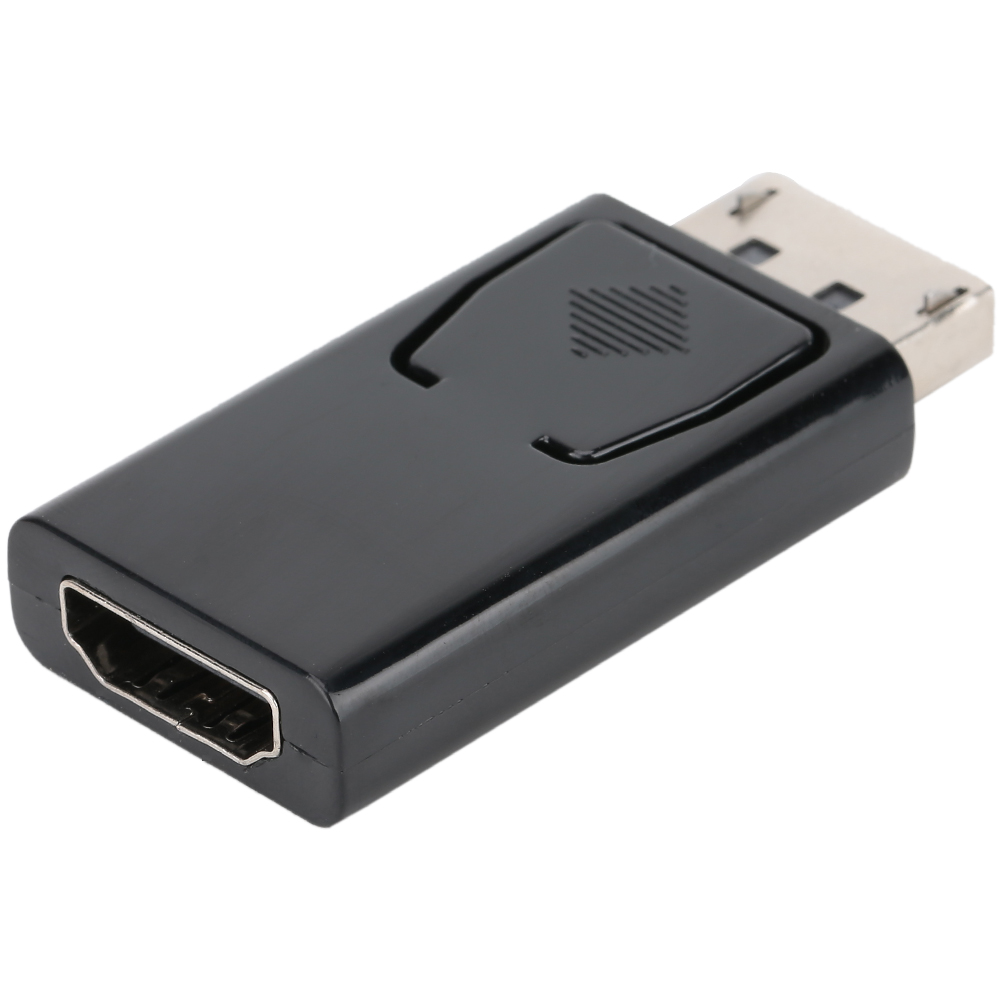 Displayport-stecker Auf Hdmi-buchse Konverteradapter Für Pc, Laptop Und Hdtv, Schwarze Displayport-schnittstelle