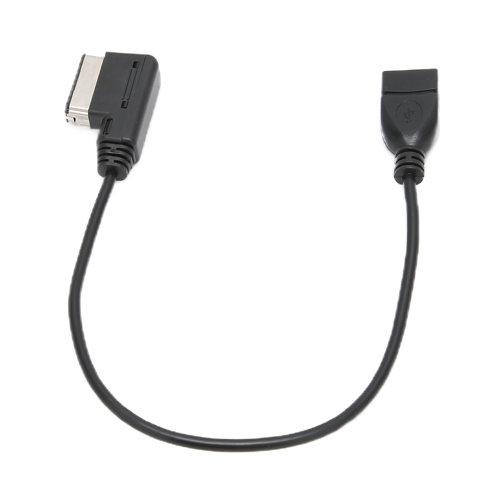 Verlustarmes Audiokabel, Schwarzer Usb-adapter Für Usb-sticks Und Externe Festplatten.