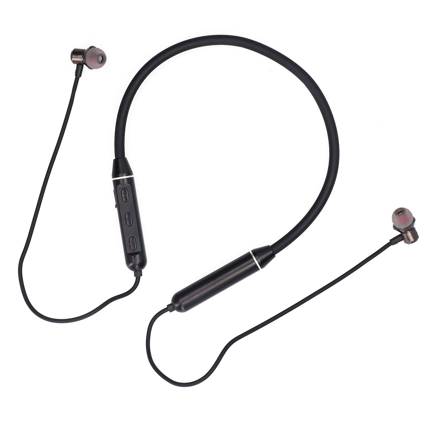 Bluetooth 5.1 Nackenbügel-kopfhörer, Kabellos, Mit Geräuschunterdrückung, Für Sport Und Mobiltelefone, Schwarz