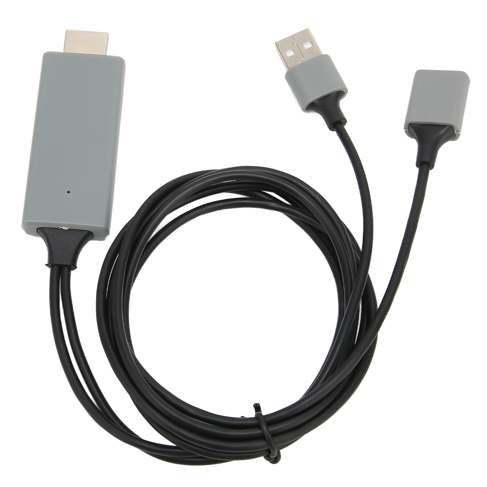 1080p Hdtv-kabeladapter Für Iphone, Fernseher, Monitor Und Projektor (schwarz)