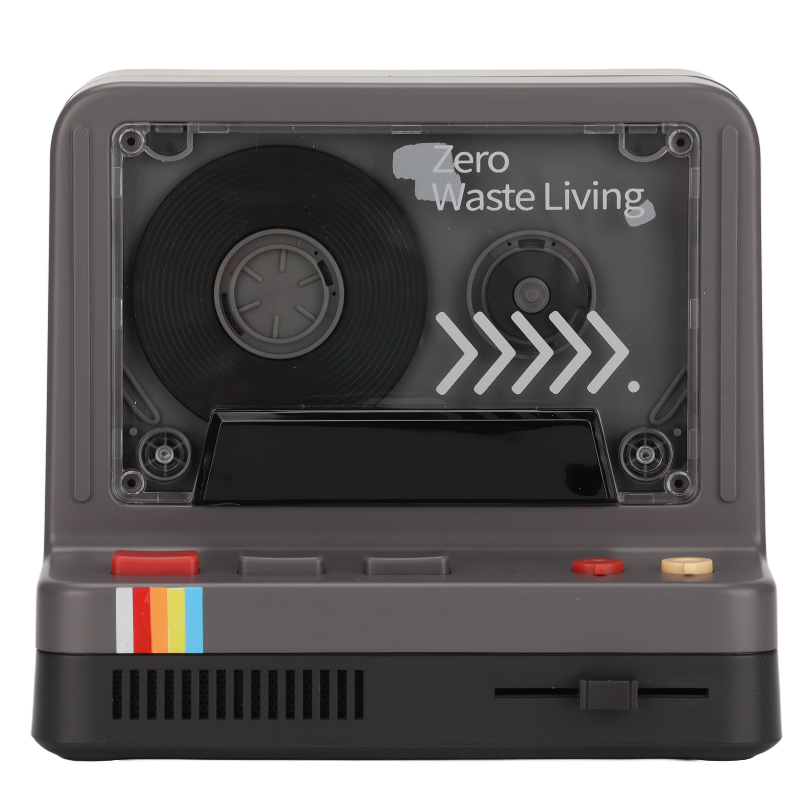 Retro-stereo-kassettenspieler Mit Bluetooth-lautsprecher, Kompatibel Mit Bluetooth, Aux Und Speicherkarte, Schwarz