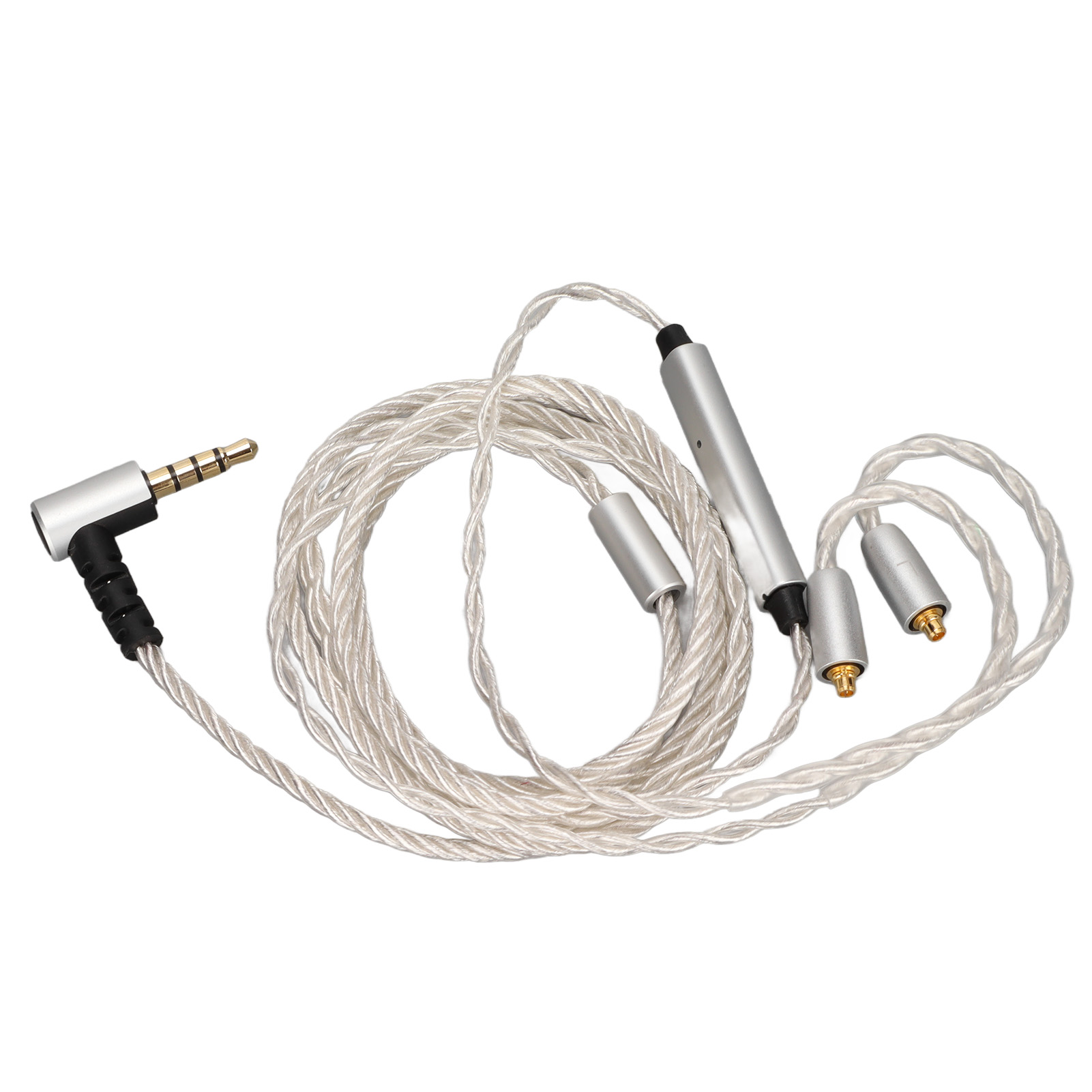 Upgrade-kabel Für Kopfhörer, Versilbertes Kupfer, 184 Mmcx-leiter, Ersetzt Das Kopfhörerkabel Mit Mikrofon Und Lautstärkeregler Für Se846 Se535
