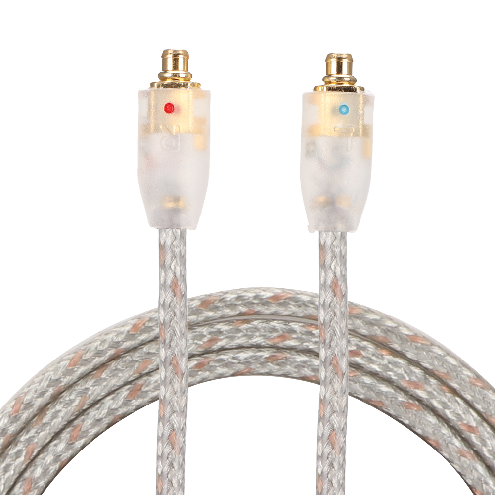 Geflochtenes Kopfhörerkabel, Kompatibel Mit Den Modellen Se215, Se425, Se535, Se846 Und Ue900 (transparent, Ohne Mikrofon).