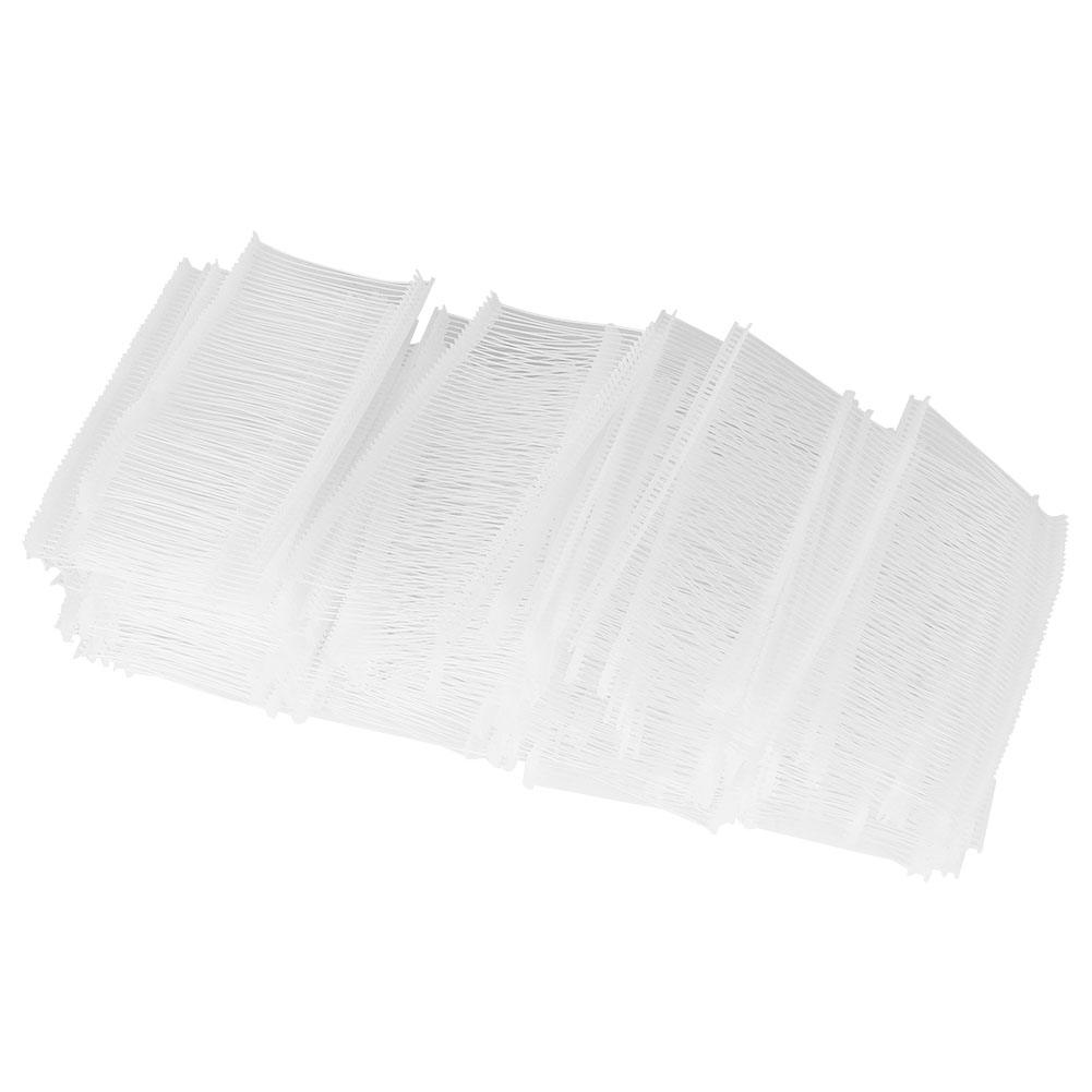 10.000 Universelle Pp-gewebebefestigungen Für Preisschilder, Kompatibel Mit Etikettierpistolen (transparent, 50 Mm).