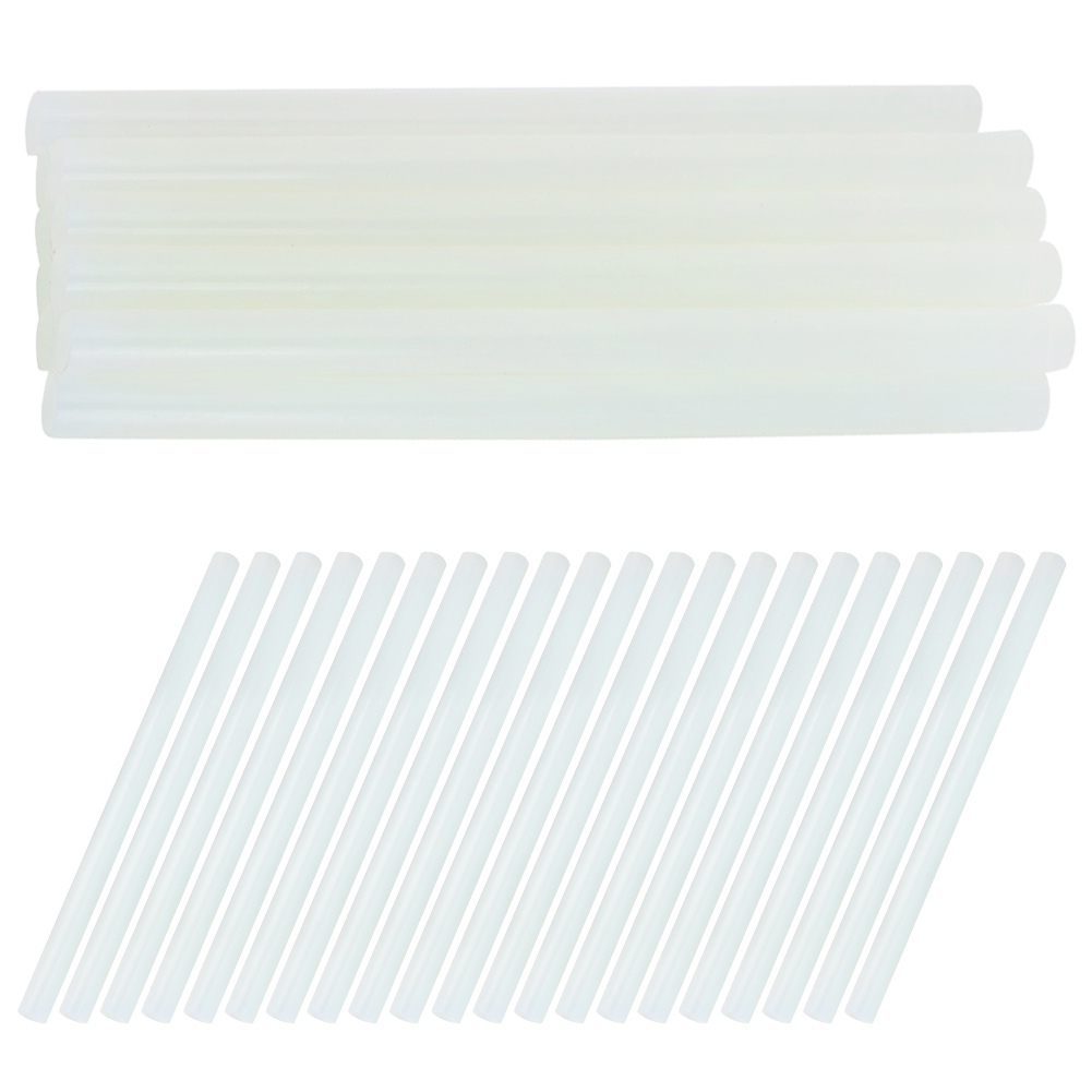 Packung Mit 50 Transparenten Heißklebesticks (11 X 200 Mm), Mit Starker Haftung, Für Heißklebepistolen, Bastelarbeiten, Kleiderverpackungen Und Andere Artikel.