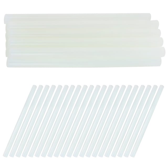 Packung Mit 50 Transparenten Heißklebesticks (11 X 200 Mm), Mit Starker Haftung, Für Heißklebepistolen, Bastelarbeiten, Kleiderverpackungen Und Andere Artikel.