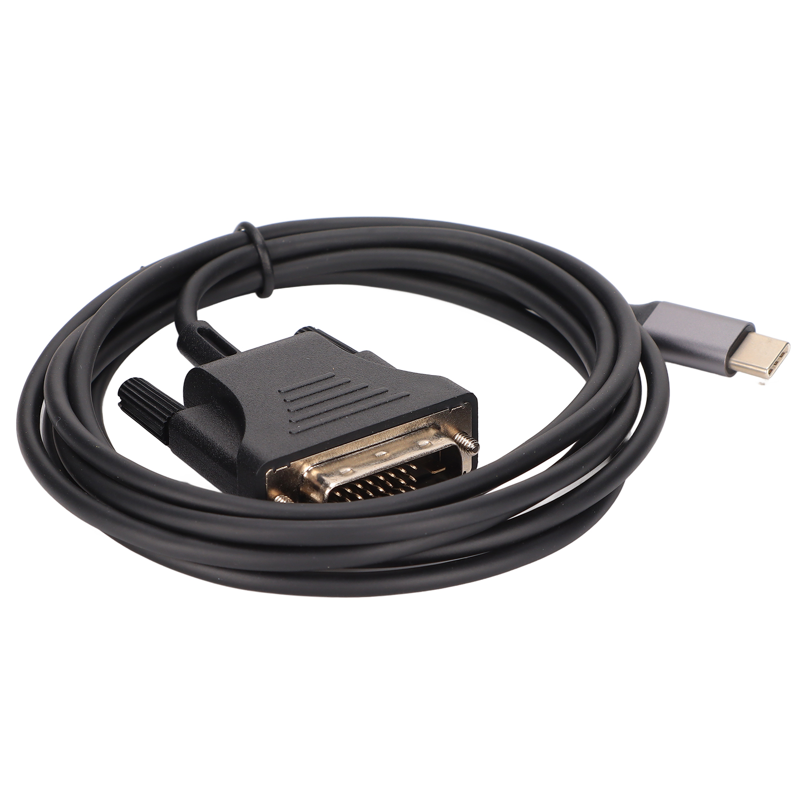190 Cm Langes, Transparentes Und Stabiles Usb-c 3.1-auf-dvi-kabel, Usb-c-auf-dvi-adapter Für Macbook, Fernseher Und Smartphone