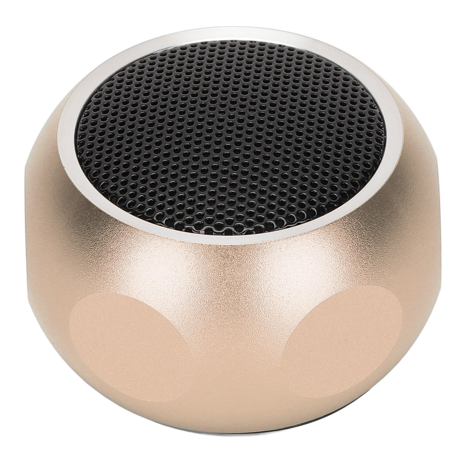 Mini Tragbarer Bluetooth-lautsprecher, Niedlich Und Kompakt, Mit Kabel, Ideal Für Dusche, Fahrrad, Auto Und Reisen (gold).