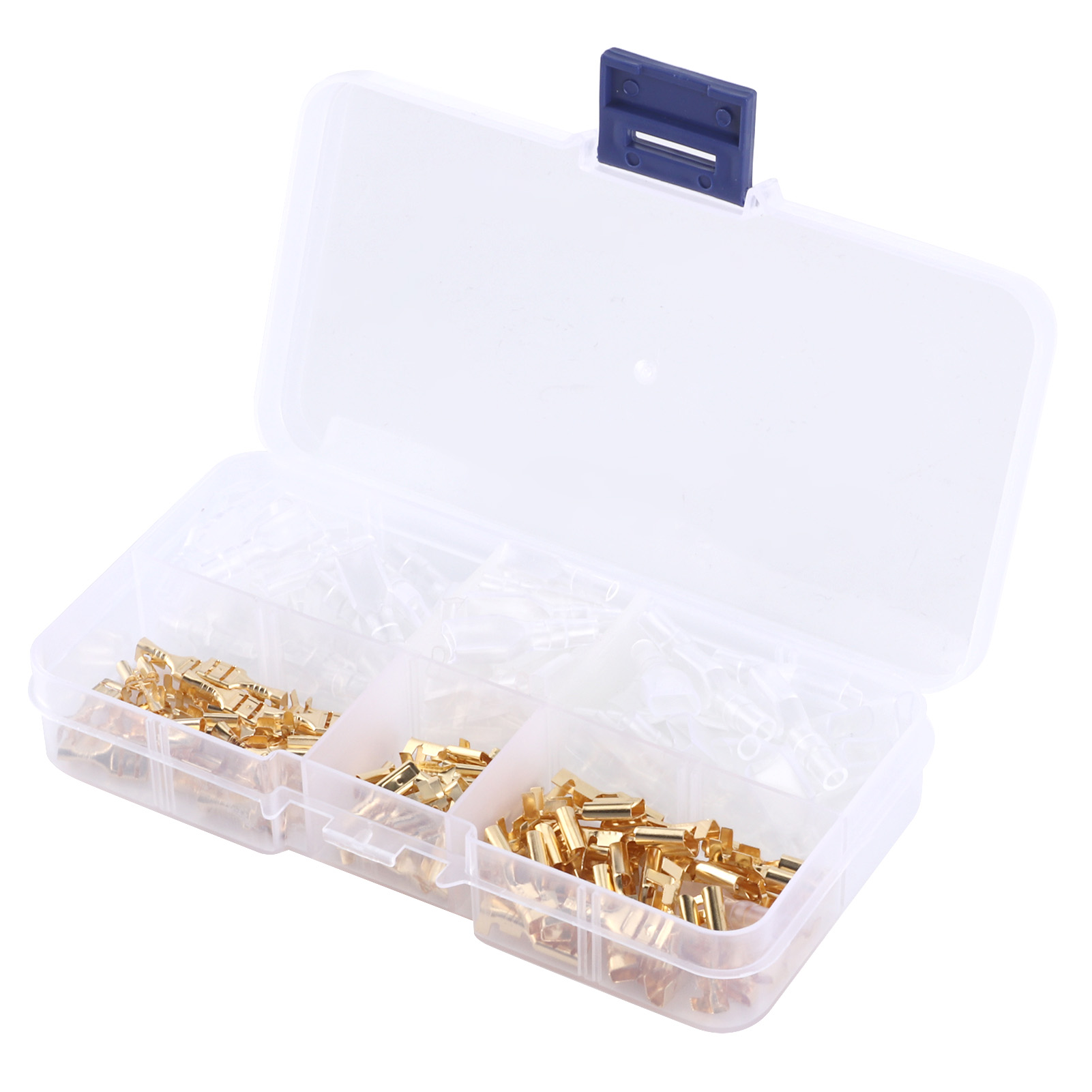 Satz Vergoldeter Crimp-buchsen Für Ummantelte Elektrische Kabel, 2,8 Mm / 4,8 Mm / 6,3 Mm