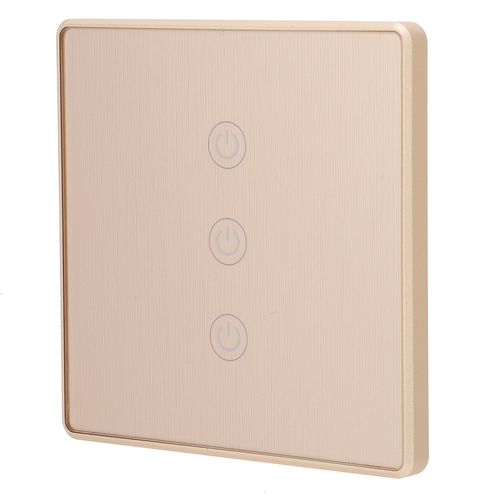 Intelligenter Touch-schalter, Goldene Funkfernbedienung, Britischer Standard, 800 W, 95–240 V Ac, 10 A