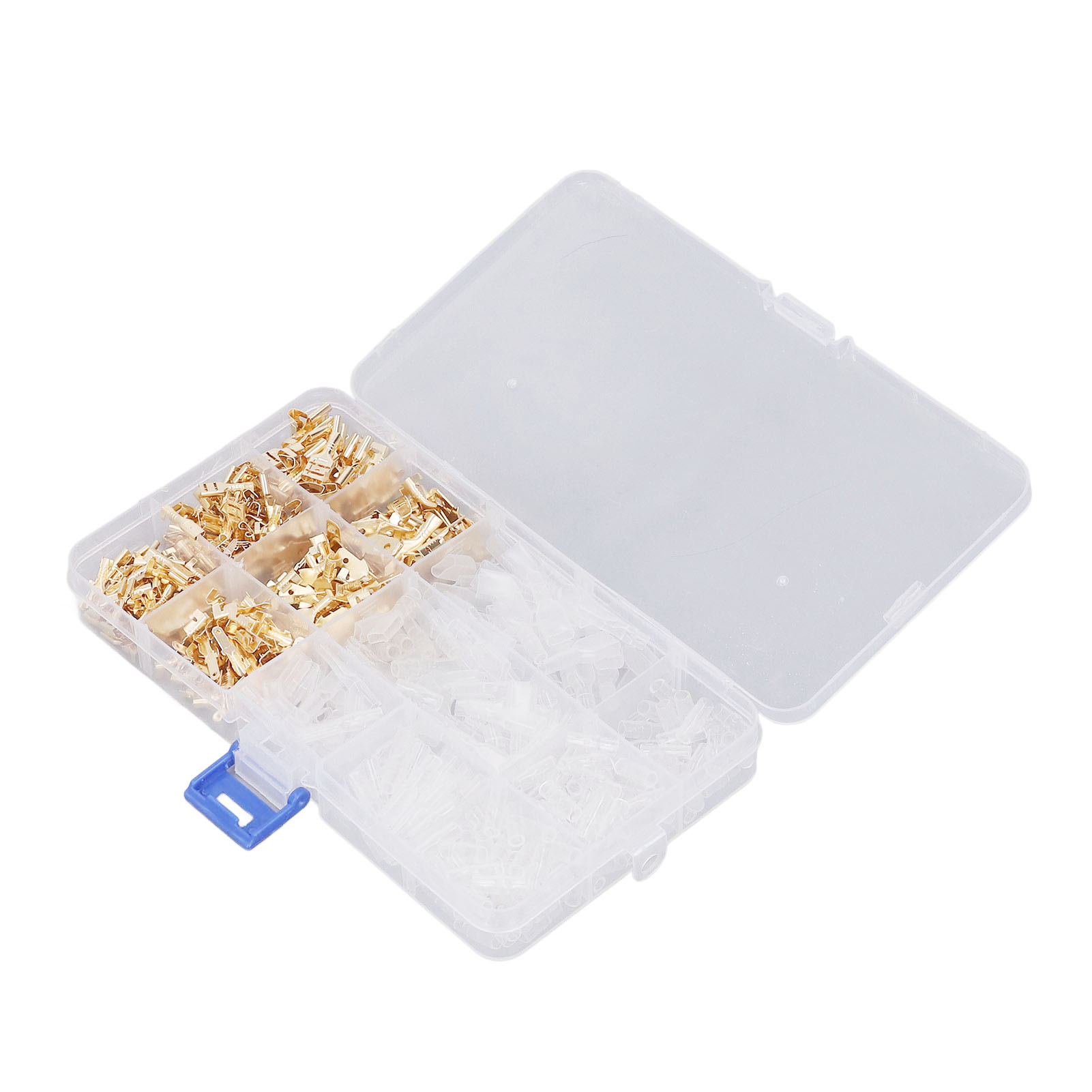 480-polige Flachsteckverbinder, Verzinnte Goldkupferkontakte, Motorradkabelverbinder