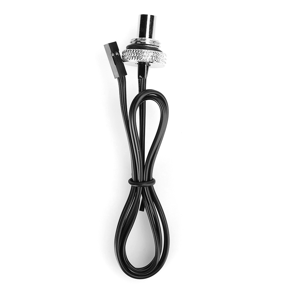 Wasserdichter G1/4-temperatursensor Mit Verlängertem Stecker Dtcwd - Computerzubehör (silber)