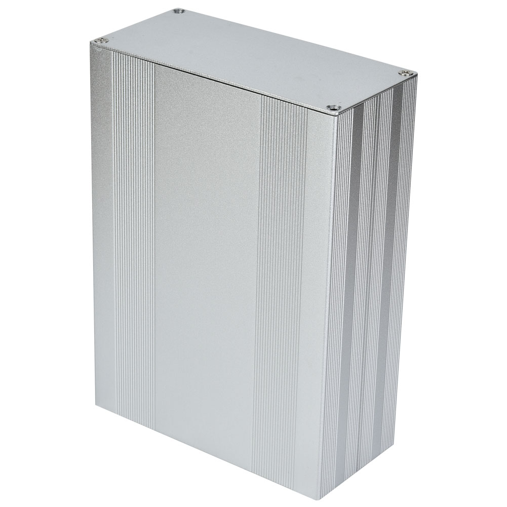 Elektronikgehäuse Aus Silberweißer Aluminiumlegierung Für Leiterplatten, 68 X 145 X 200 Mm