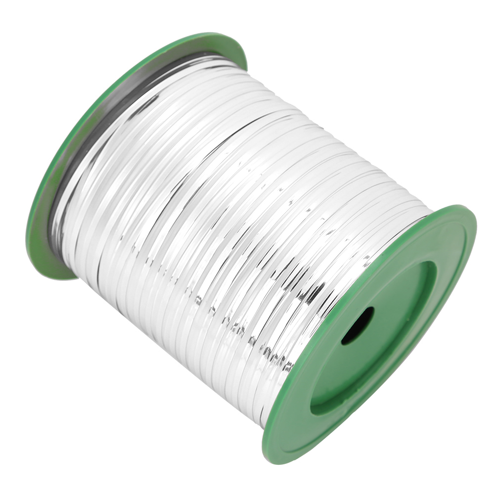 Silberne Drahtverschlüsse (400 Yards) Für Süßigkeitentüten, Gebäckverpackungen Und Geschenkschachteln.