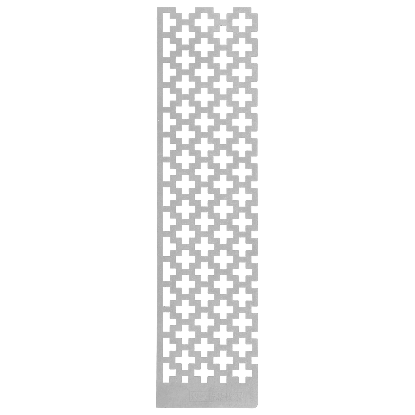 5d-diamantmalerei-rasterlineal Mit Leeren Rastern, Quadratisch, Edelstahl, Für Kunst Und Handwerk, 285 Löcher