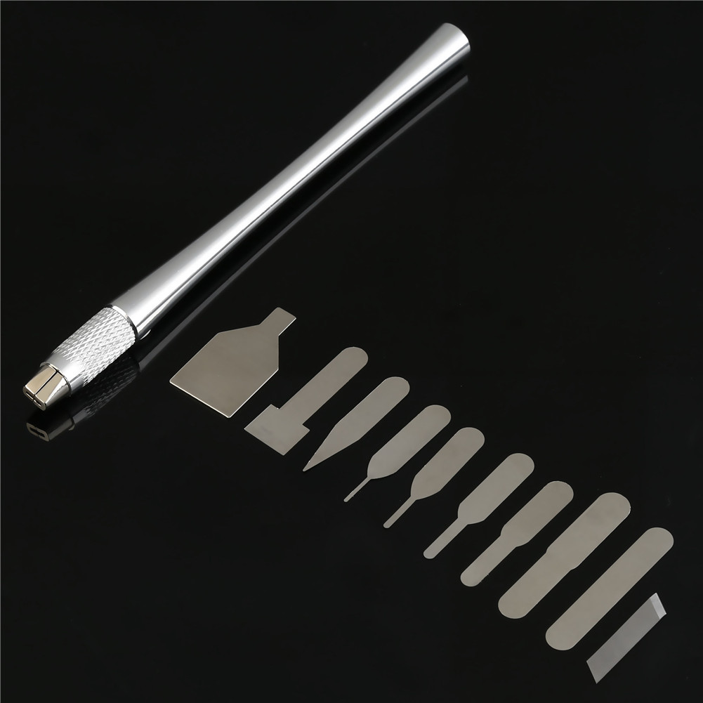 Iphone-reparaturwerkzeugset Inklusive 10 Klingen Zum Entfernen Von Cpu-ic-chips Von A5-, A6-, A7-, A8- Und A9a-motherboards.