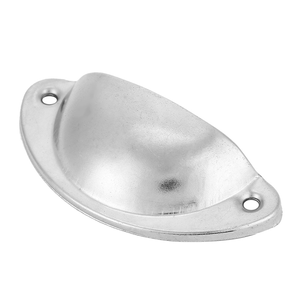 Metallener Schubladen-/möbelknopf, Antiker Muschelförmiger Griff (silber)