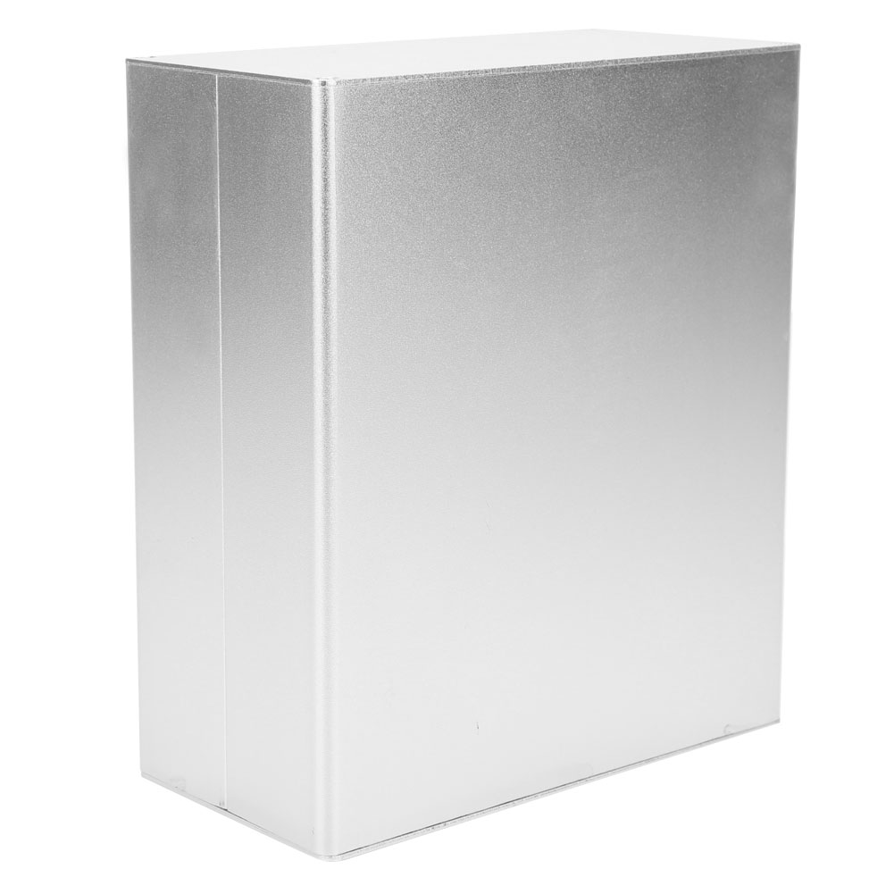 Elektronikgehäuse Aus Aluminium, Mattsilberfarben, Zweiteilig, Für Diy-projekte, 80 X 160 X 180 Mm