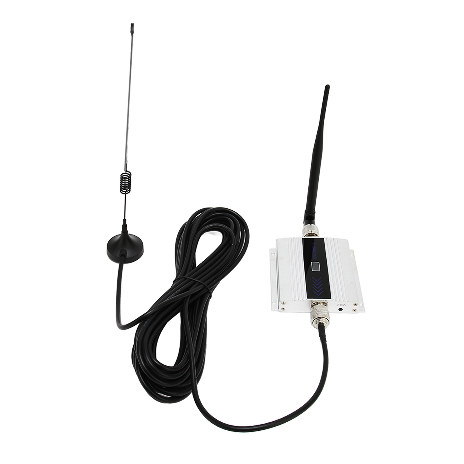 Hochleistungs-mobilfunkrepeater Und Signalverstärker Für 210-mhz-3g-cdma-mobiltelefone, Silberfarben, 100–240-v-eu-stecker