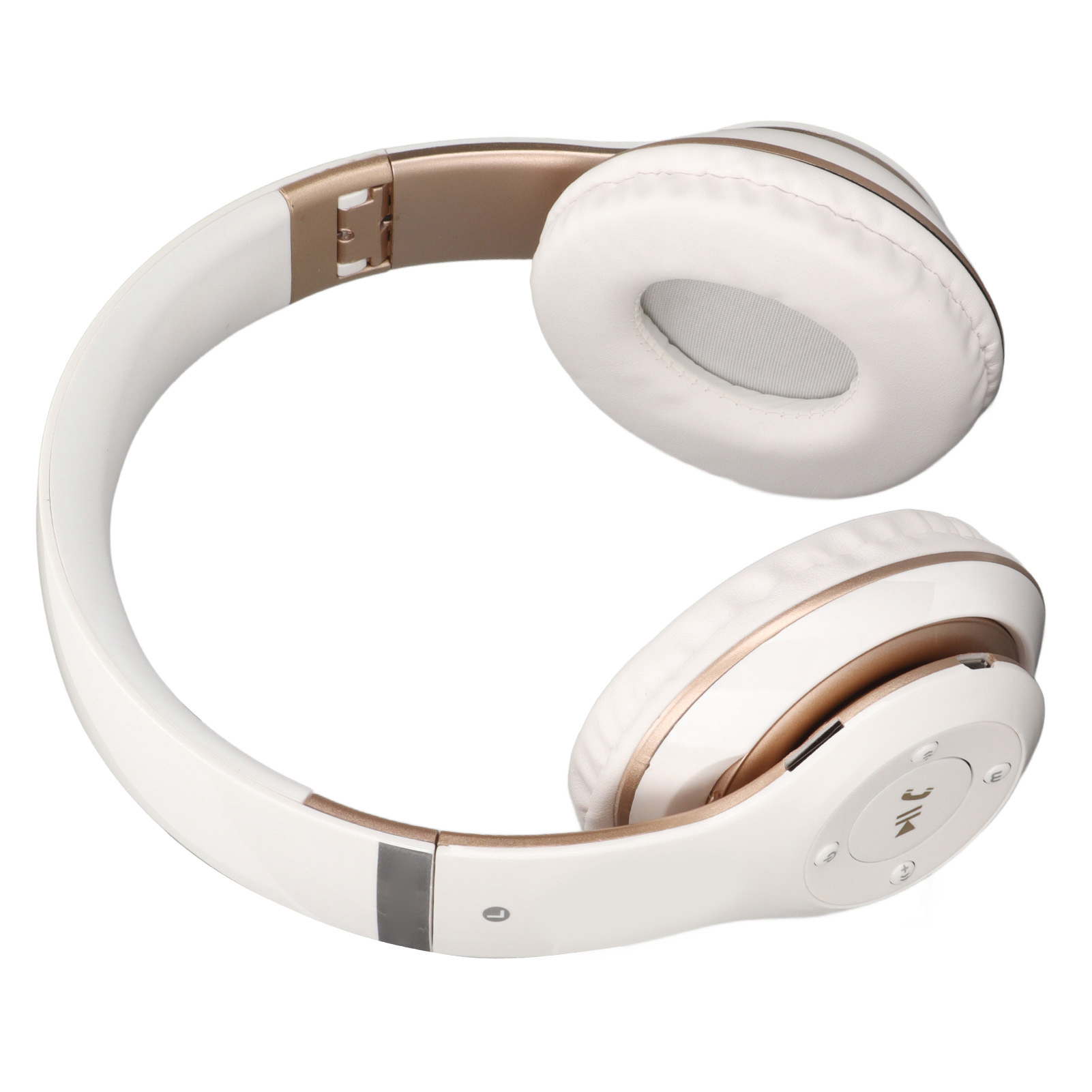 S6 Hi-fi-stereo-kopfhörer, Faltbare Bluetooth-kopfhörer Mit Mikrofon Für Mobiltelefone Und Tablets (weiß)