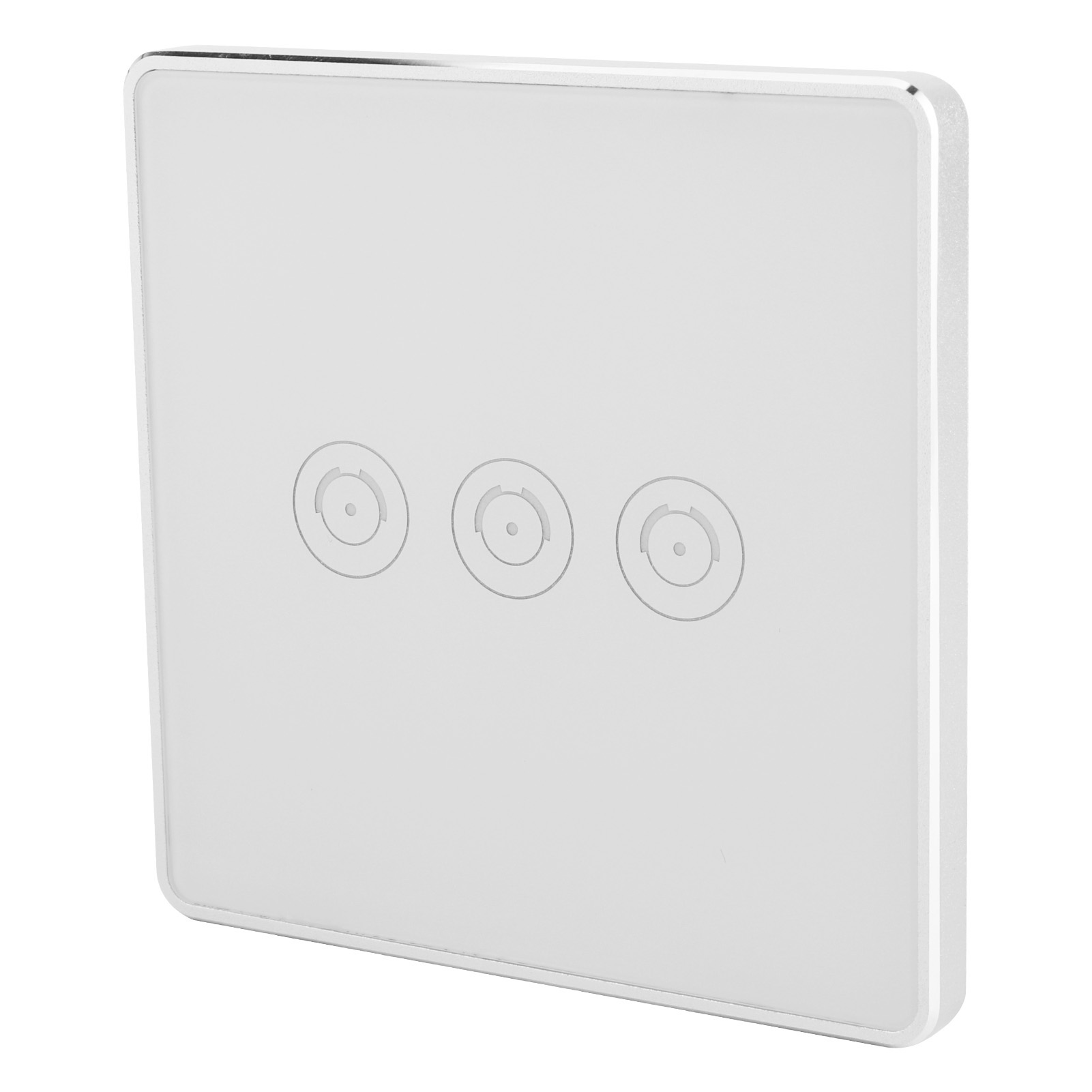 Berührungsempfindlicher, Drahtloser Wlan-smart-schalter Mit Fernsteuerung Per App, Britischer Standard 95–240 V Ac S104-3