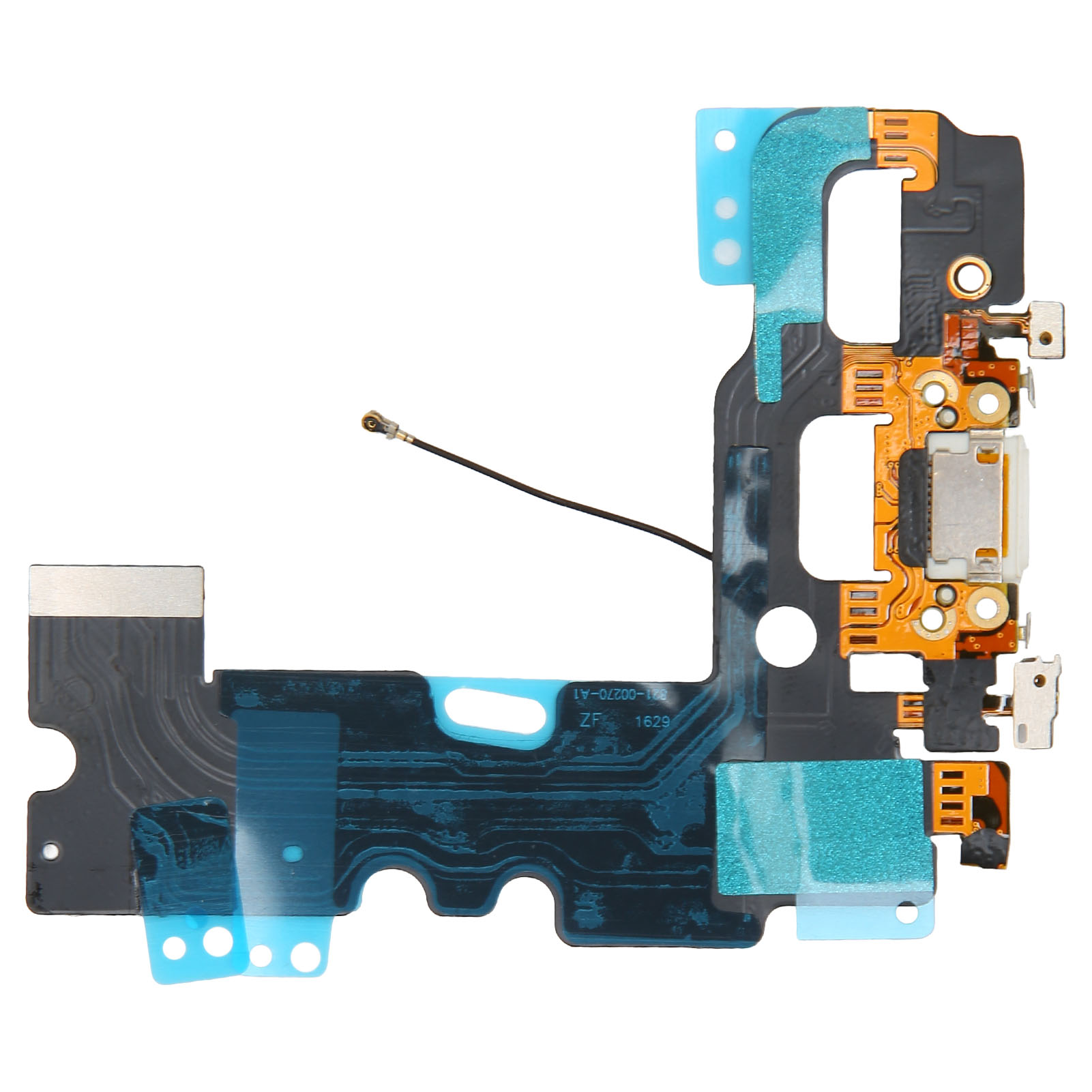 Flexibles Ersatzkabel Für Usb-ladeanschluss, Ladedock-anschluss, Kompatibel Mit Iphone 7 (weiß)