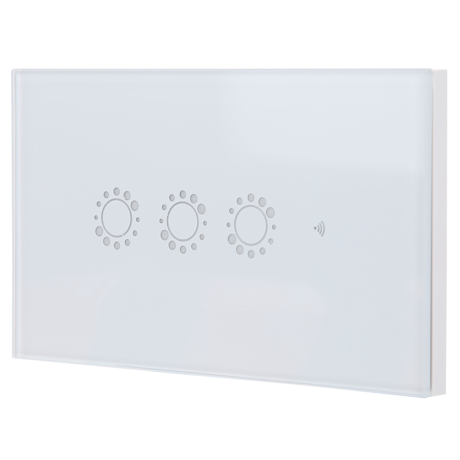Weißer Smart-touch-schalter, Smarte Wlan-fernbedienung, Kompatibel Mit Us- Und Au-modellen, 95–240 V Wechselstrom