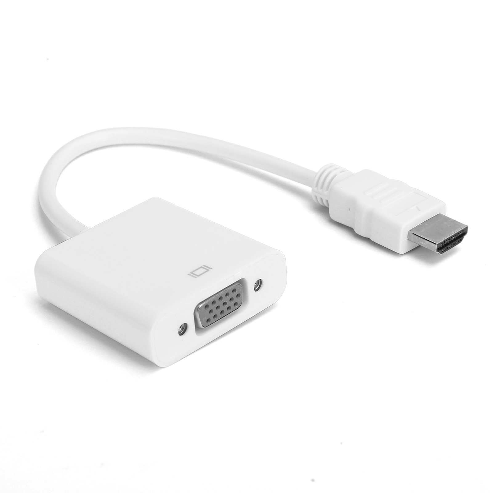 Multii Hd-zu-vga-konverterkabel Mit 3,5-mm-audioanschluss Für Chromebook/raspberry Pi/xbox (weiß)