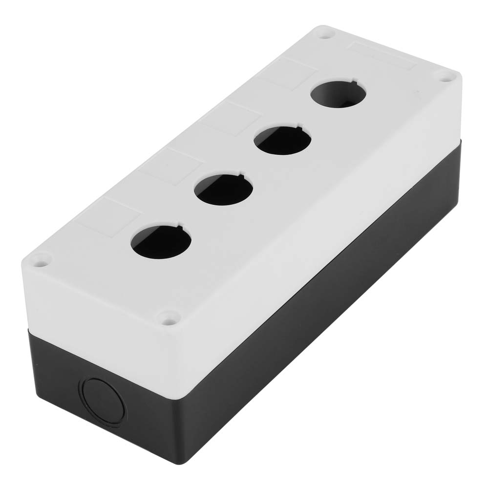 Wasserdichtes Schutzgehäuse Für Bx4 22mm Vierloch-drucktaster (weiß)