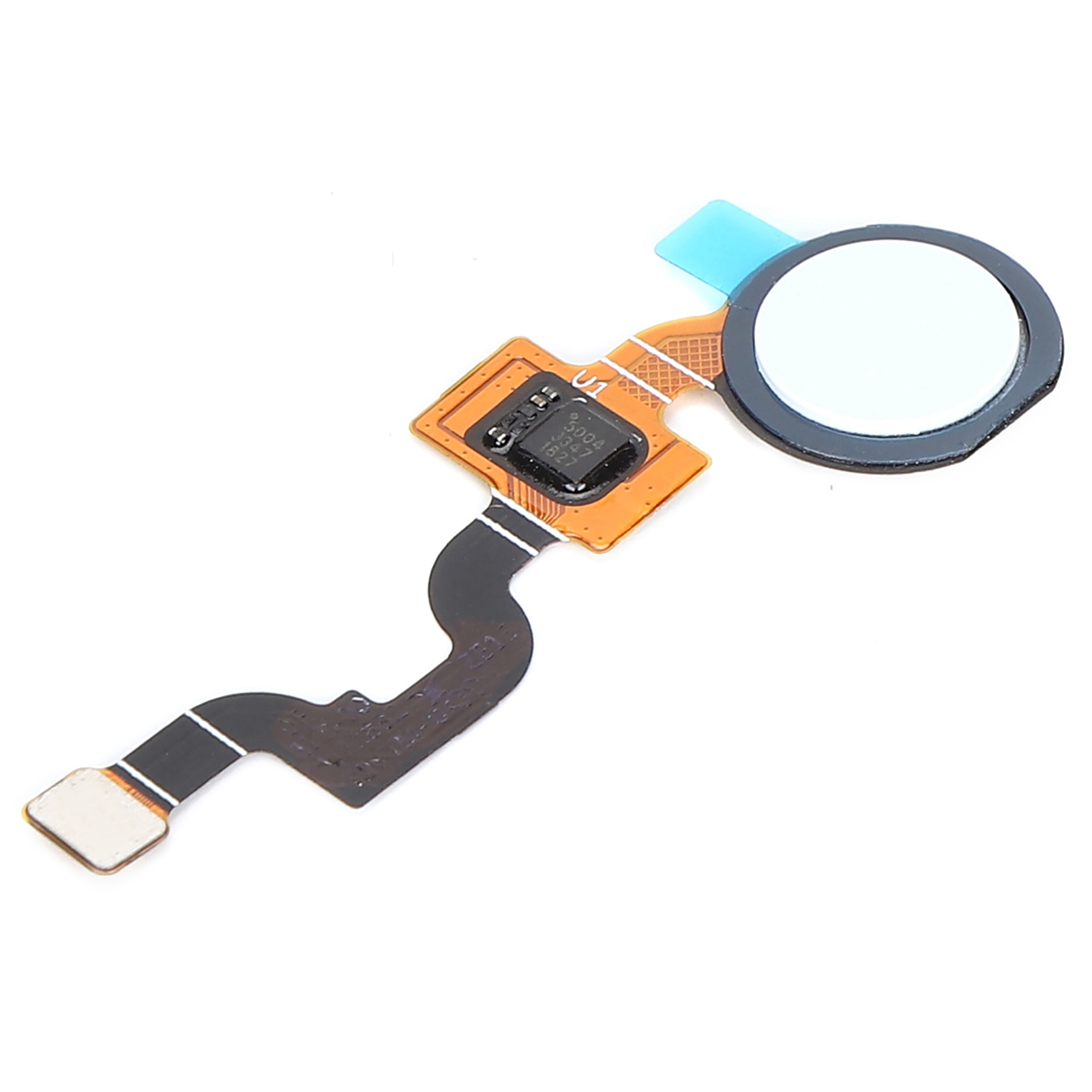 Home-button, Fingerabdrucksensor Und Fingerabdrucksensor-flexkabel (weiß) Für Das Google Pixel 3a Xl Smartphone
