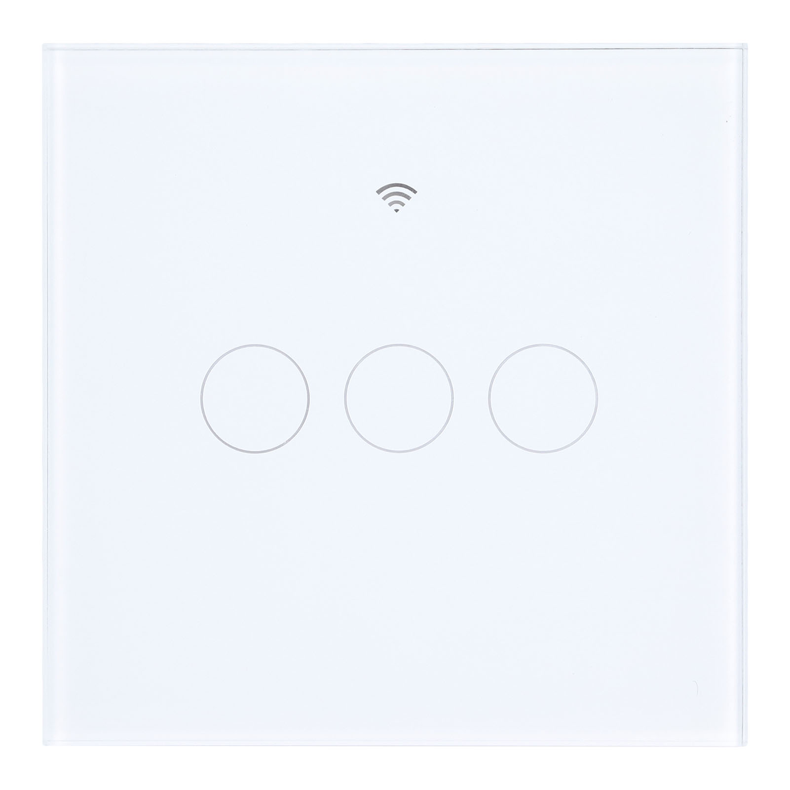 Intelligenter Wifi-touch-wandschalter Mit Timerfunktion, Kompatibel Mit Haushaltsgeräten (eu-stecker 80-260v Ac).