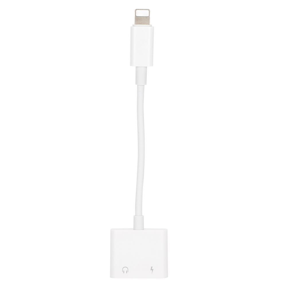 Handy-kopfhöreradapter, 3,5-mm-kabel, Datensynchronisationskonverter Kompatibel Mit Ios X (bluetooth) [3 In 1: Laden, Musik Hören Und Telefonieren] Für Ios-schnittstelle + 3,5-mm-kopfhöreranschluss (0