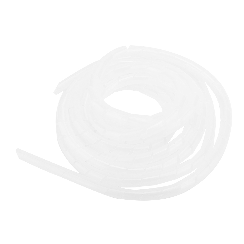 Set Mit 2 Spiralschutzhüllen Aus Pp, Weiß, 14 Mm