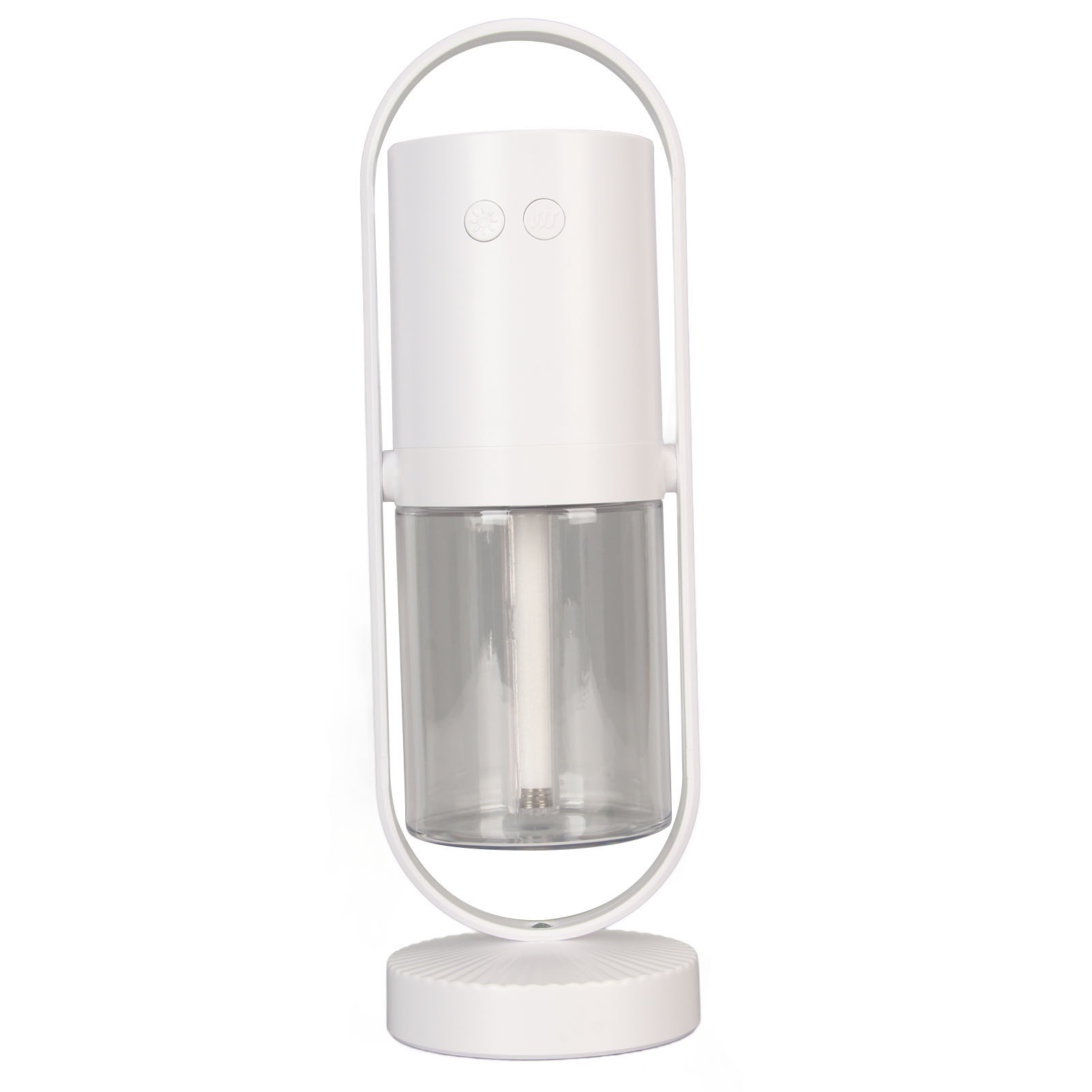 Extrem Leiser, Tragbarer Rgb-luftbefeuchter Mit Kaltnebel Und Led-beleuchtung Für Baby, Auto Und Reisen, 200 Ml, Weiß