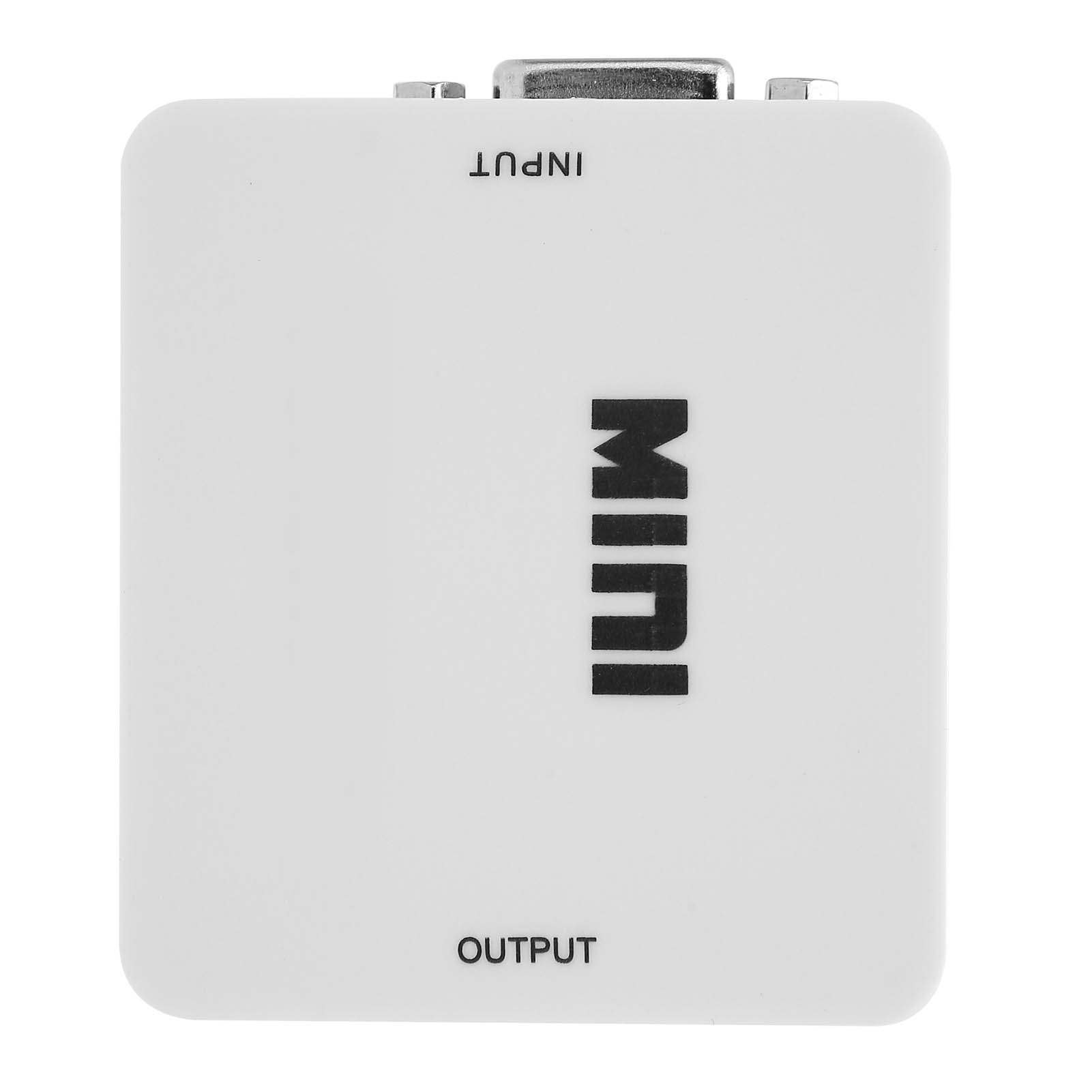 Mini-vga2-zu-hd-multimedia-interface-videokonverter, Tragbarer Vga-zu-hd-multimedia-interface-adapter Für Fernseher