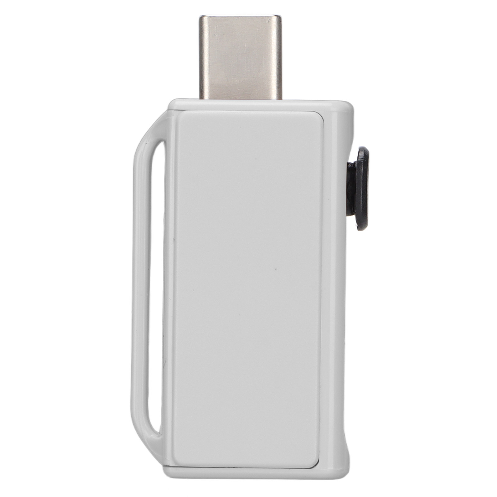 Weißer Tragbarer Usb-stick Aus Kunststoff, 128 Gb, Zur Datenspeicherung Und -übertragung (computer, Tablet, Auto).