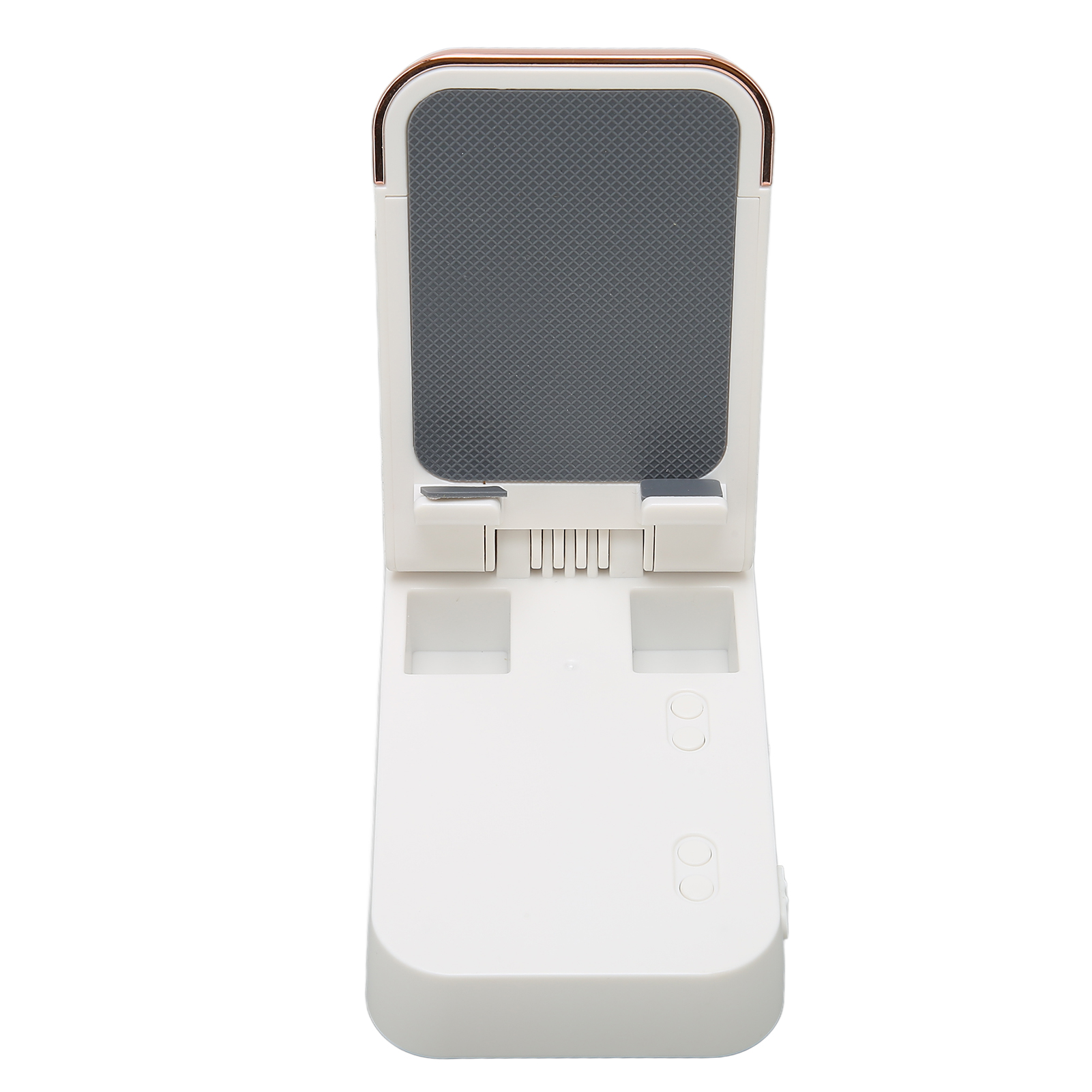 Handyhalterung Mit Bluetooth-lautsprecher Und Hd-surround-sound, Verstellbarer Ständer Mit Lautsprecher (weiß)