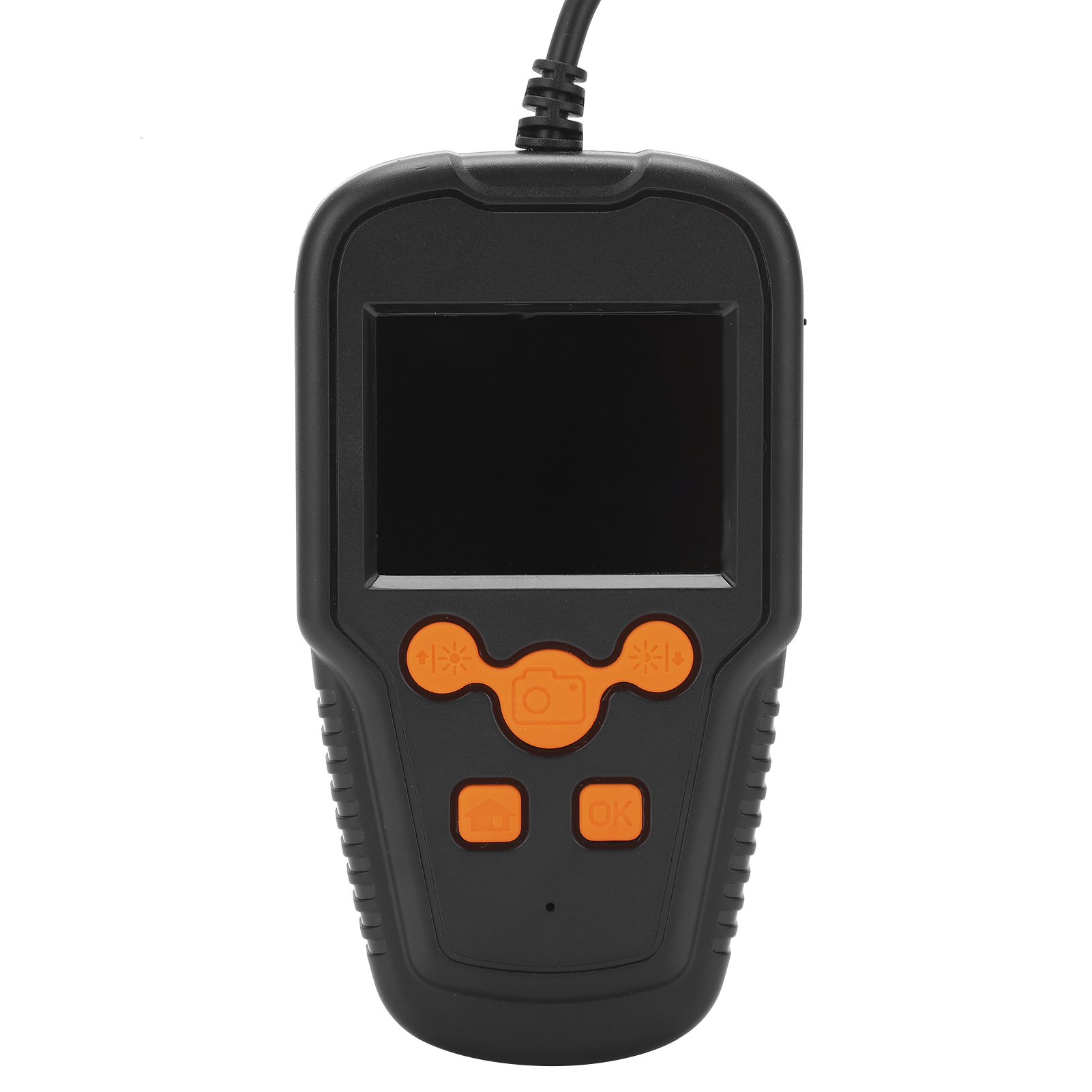 Industrielles Endoskop Mit 2 Megapixeln Und Videoaufzeichnung, Schutzart Ip67, 5,5-mm-objektiv, 2,4-zoll-hd-bildschirm, Tragbares Design, Farbe Orange, Reichweite 2 M