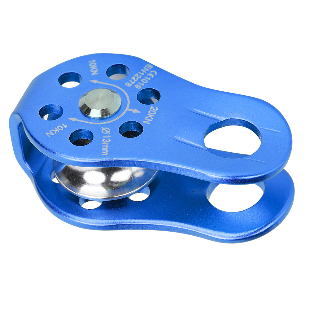 Feststehende Seitenplatte Für Outdoor-kletterarbeiten, Einzelrolle, Höhenrettungswerkzeug, Gearblue
